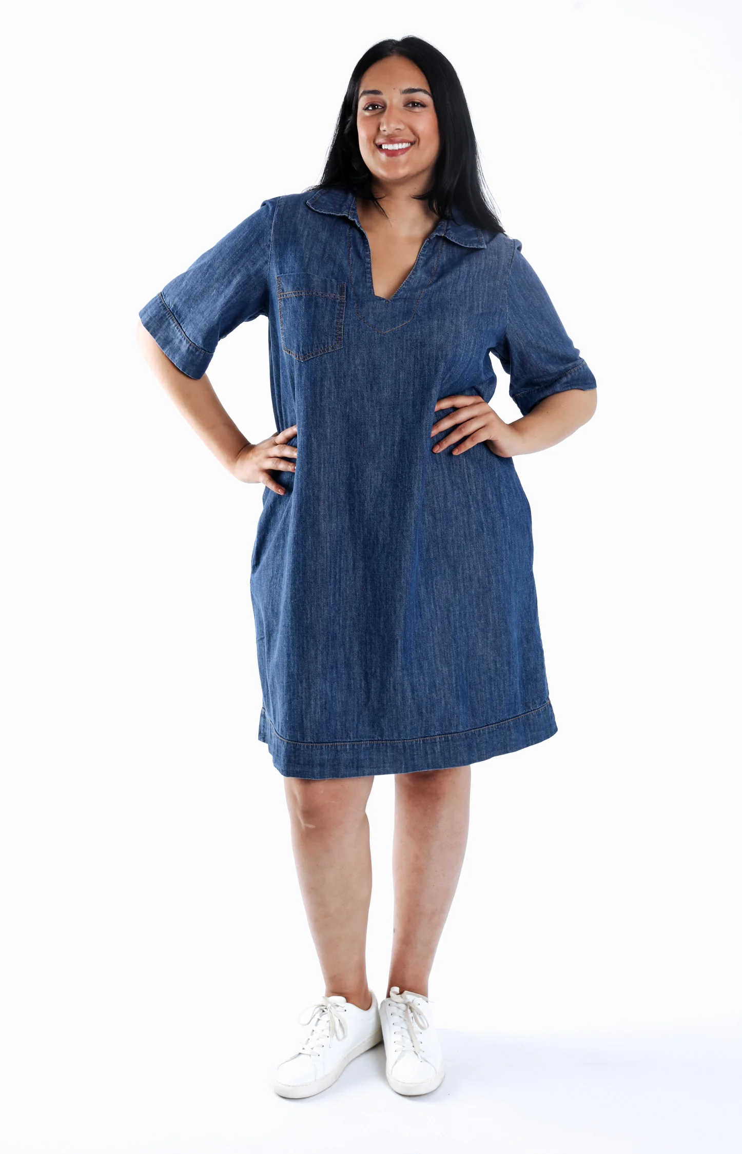 Robe courte en jeans - Image 6