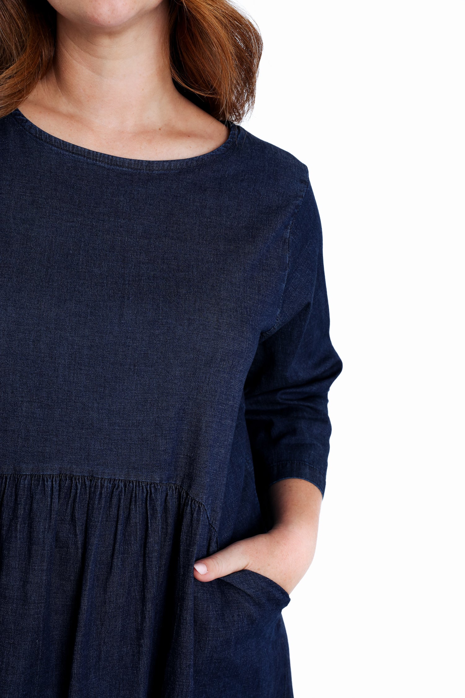 Robe courte en jeans - Image 3