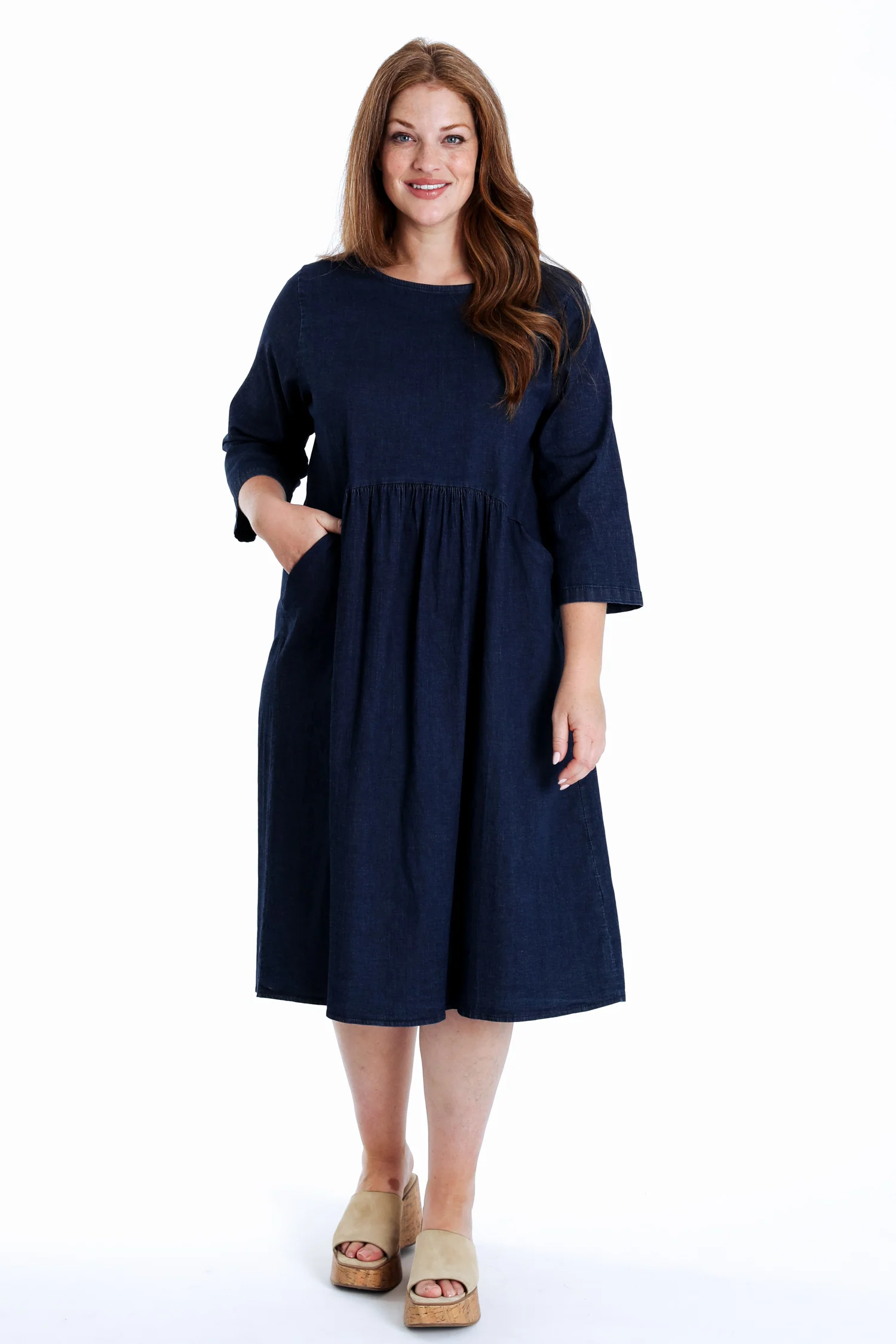 Robe courte en jeans - Image 9