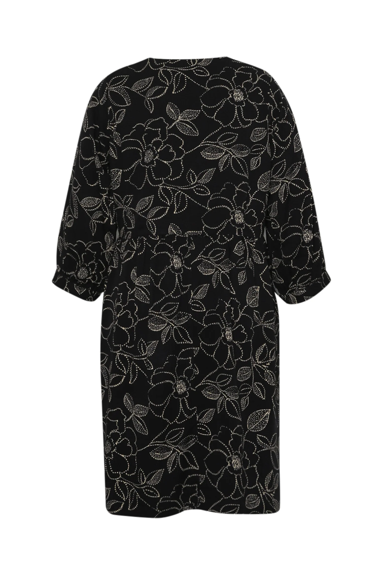 Robe courte en viscose imprimé fleuri - Image 11