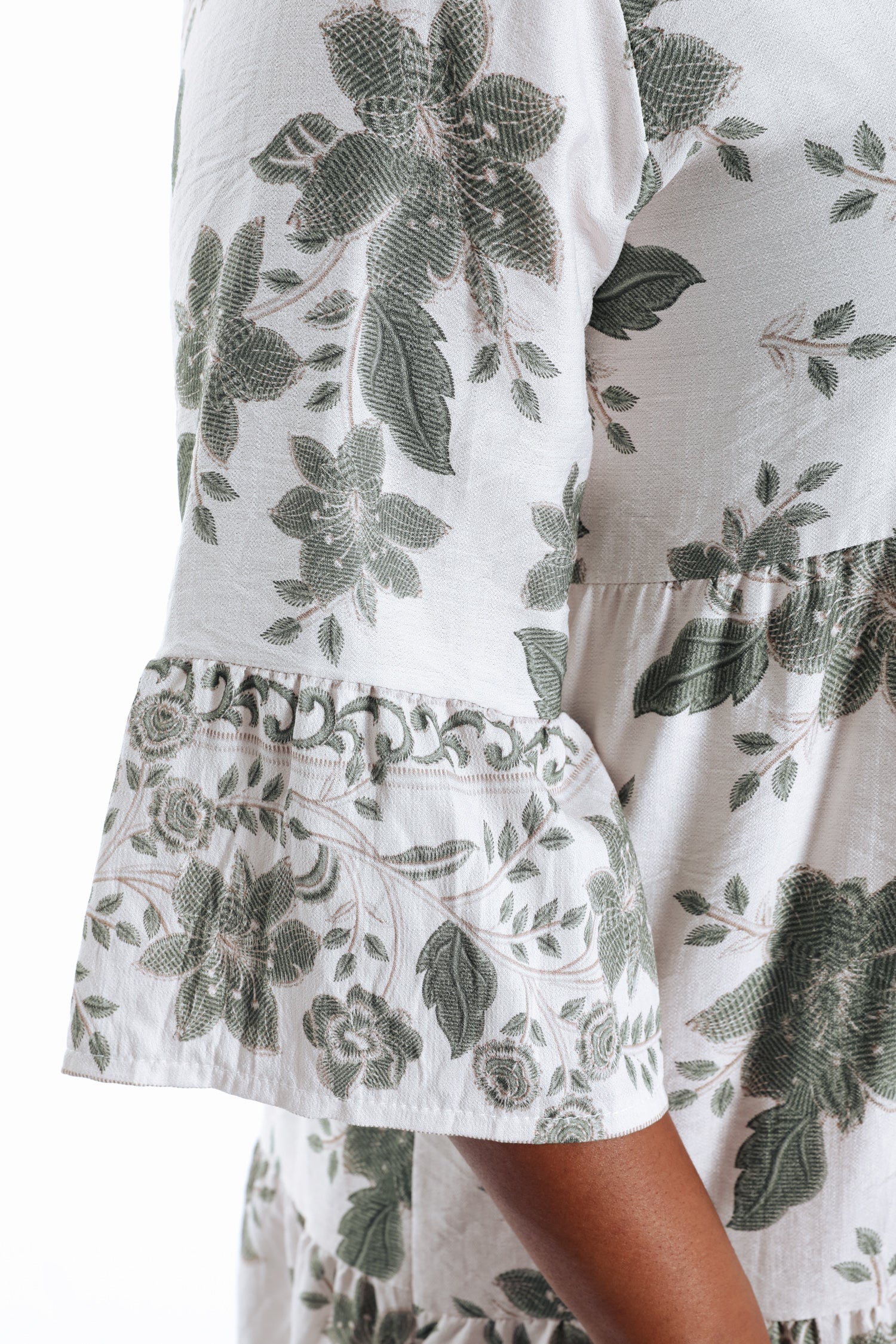Robe courte en viscose imprimé floral - Image 17