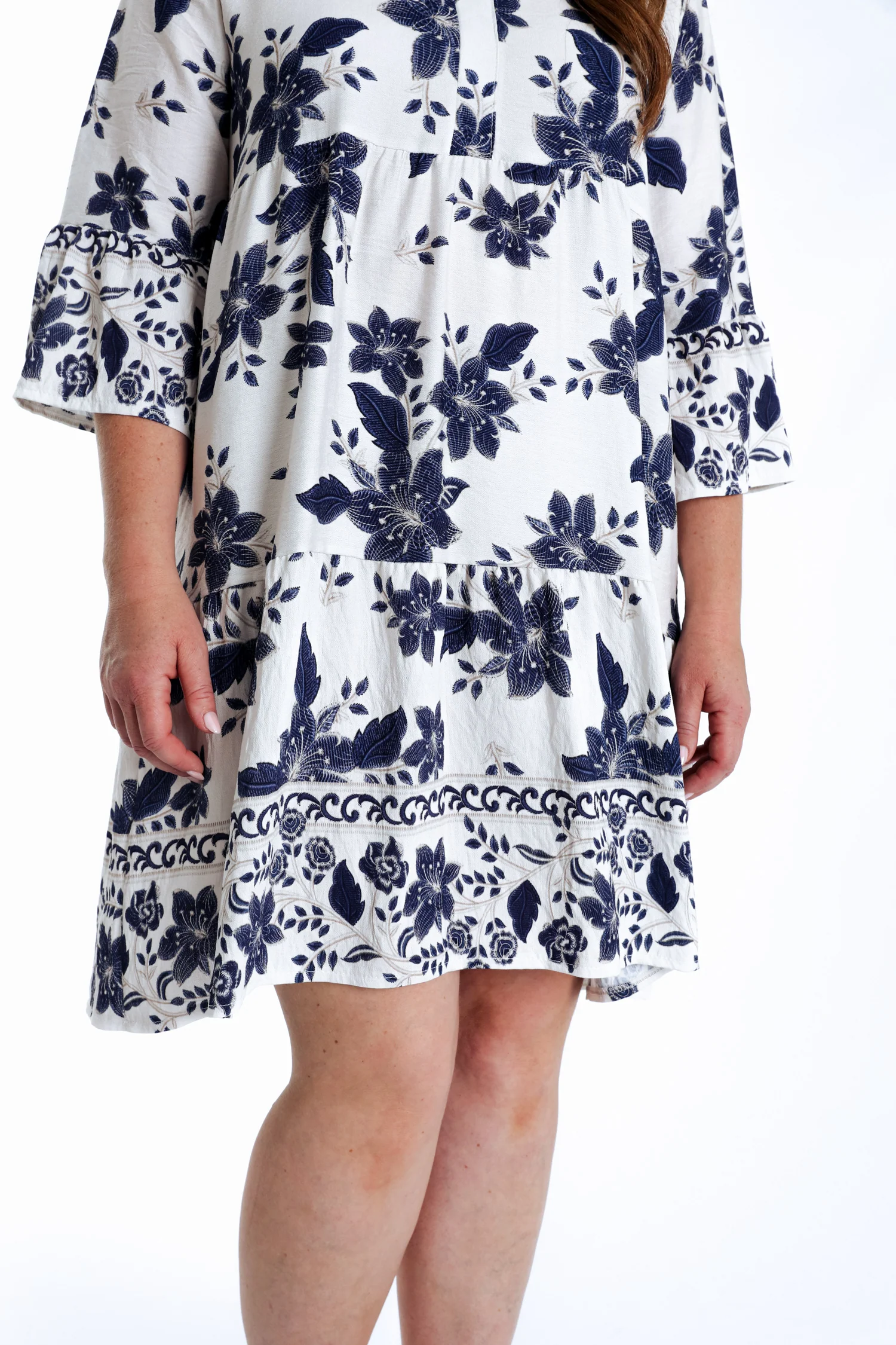 Robe courte en viscose imprimé floral - Image 6