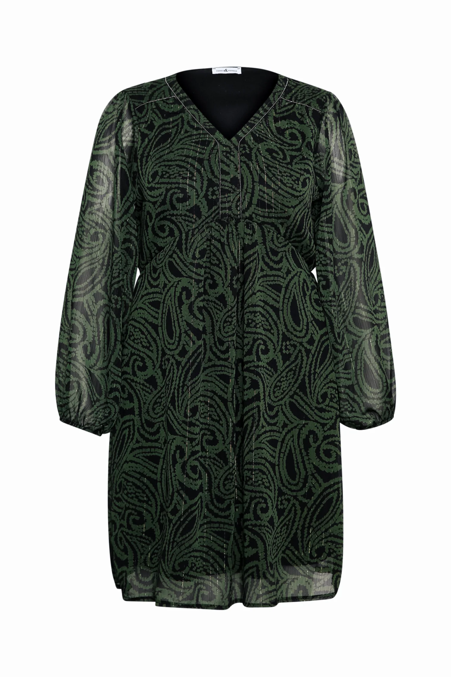 Robe courte imprimé folk - Image 8