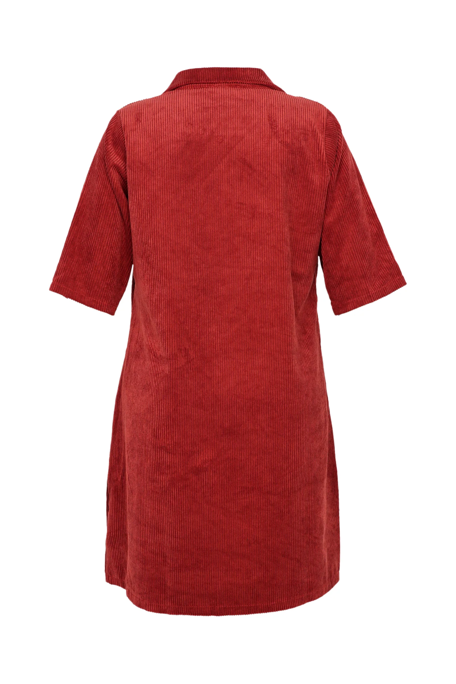 Robe courte unie en velours - Image 33