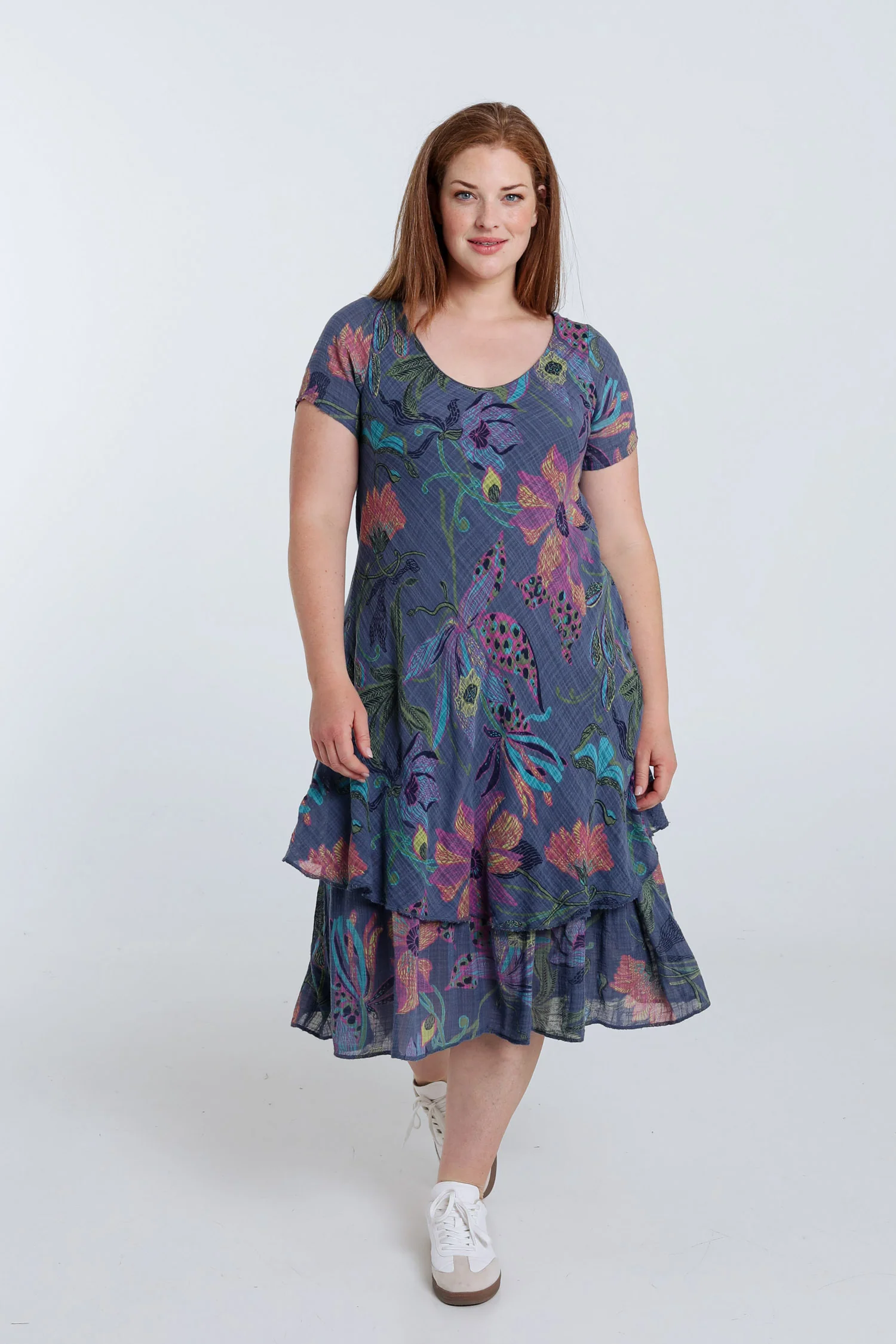 Robe en gaze de coton imprimé floral - Image 20