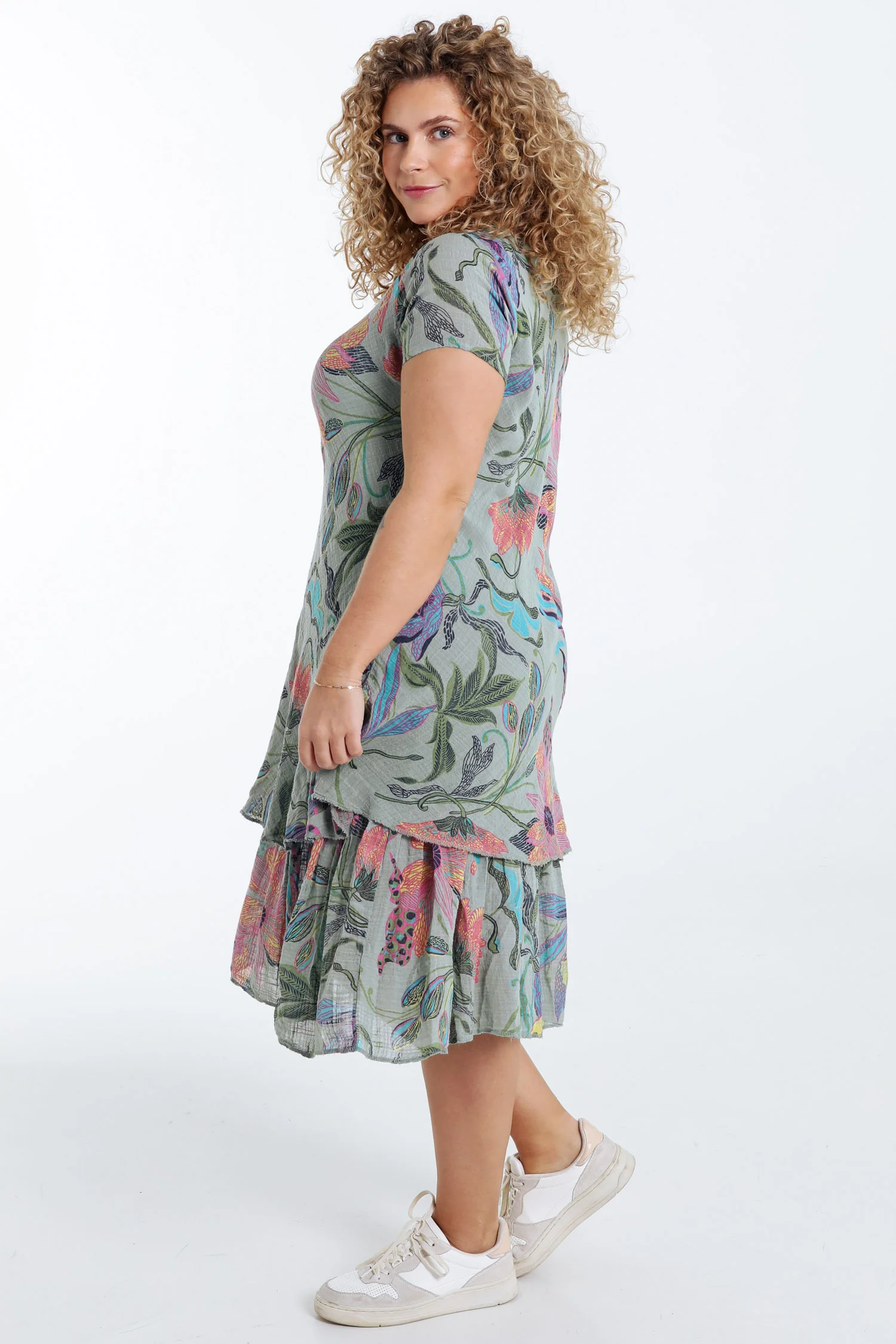 Robe en gaze de coton imprimé floral - Image 30