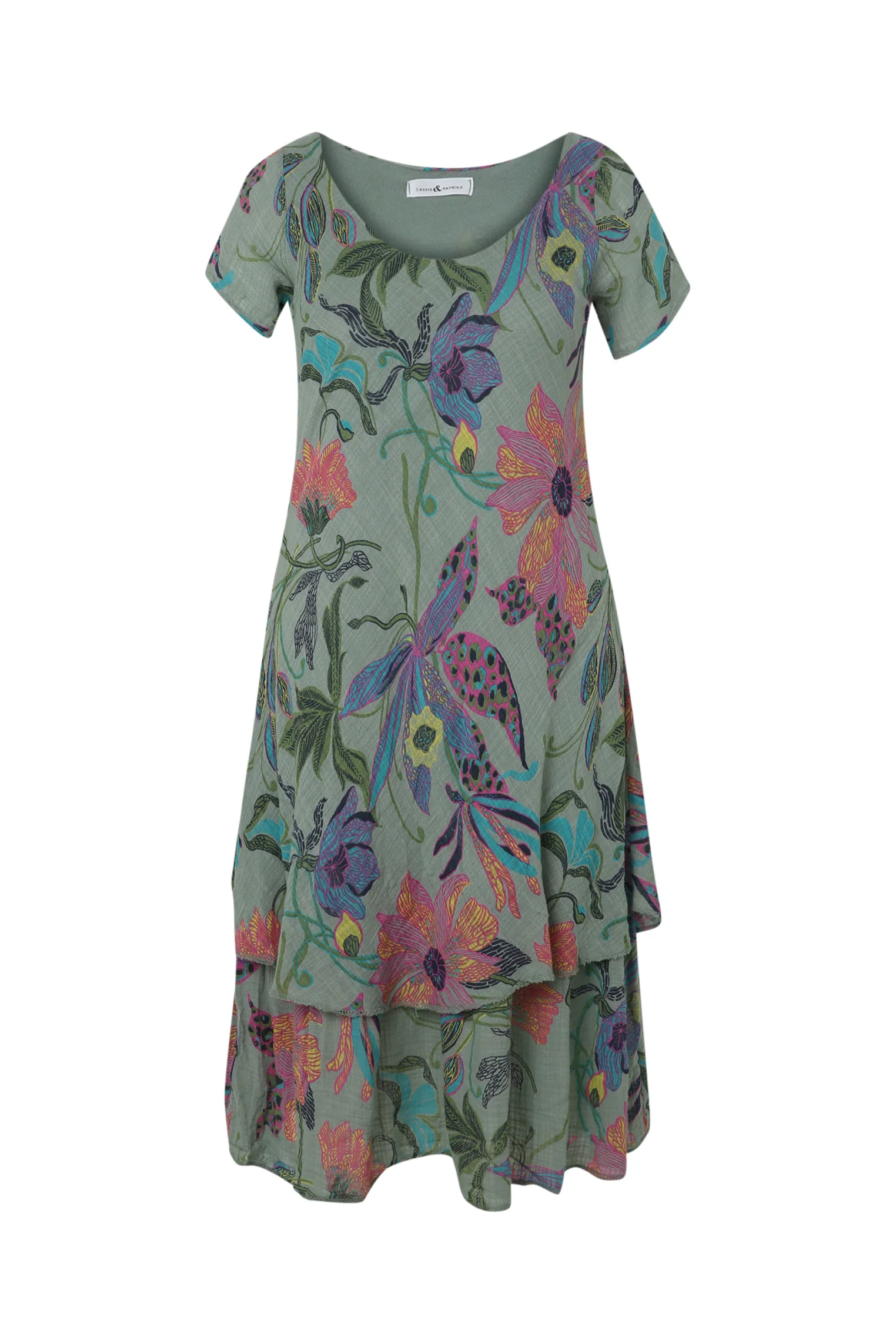 Robe en gaze de coton imprimé floral - Image 32
