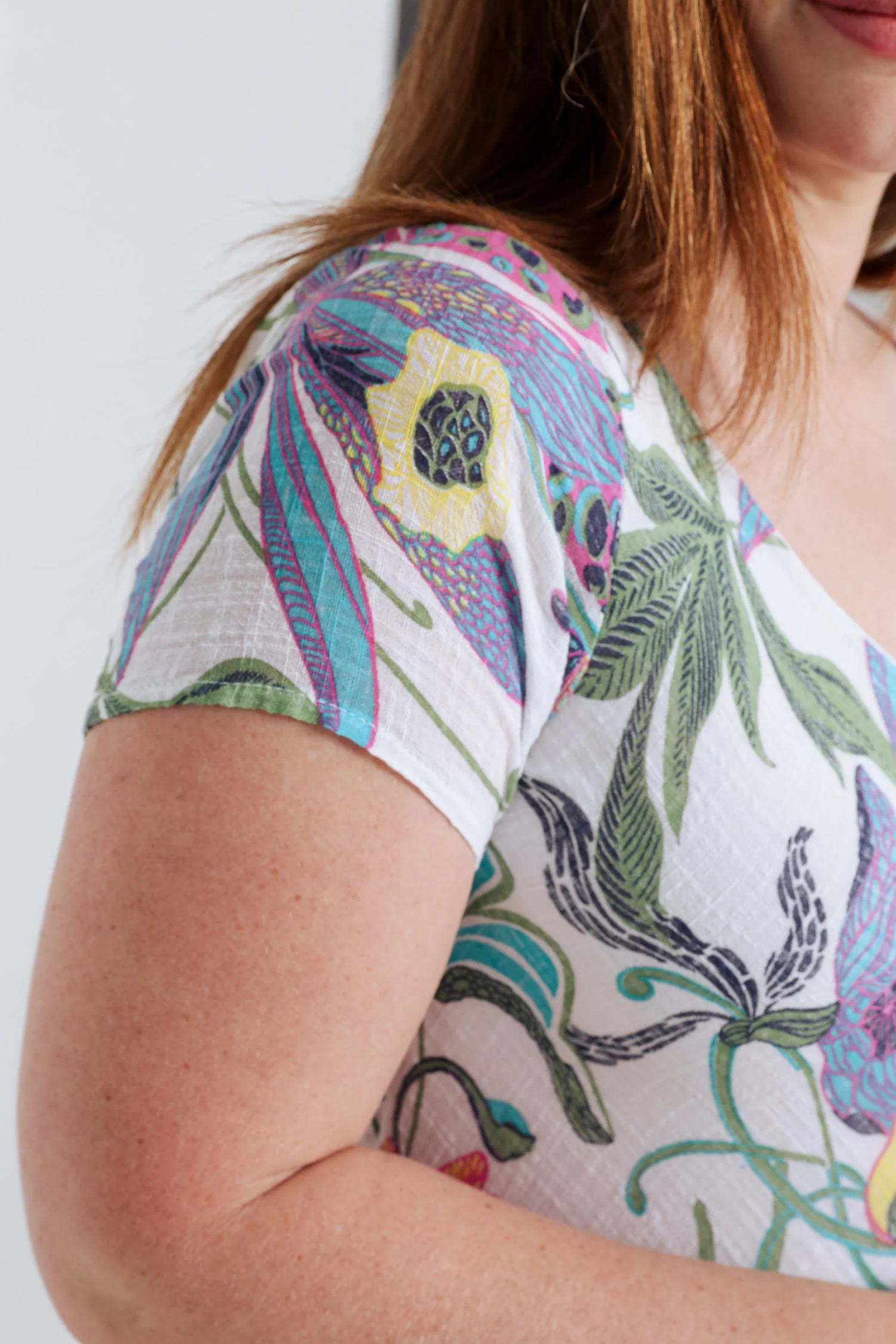 Robe en gaze de coton imprimé floral - Image 6