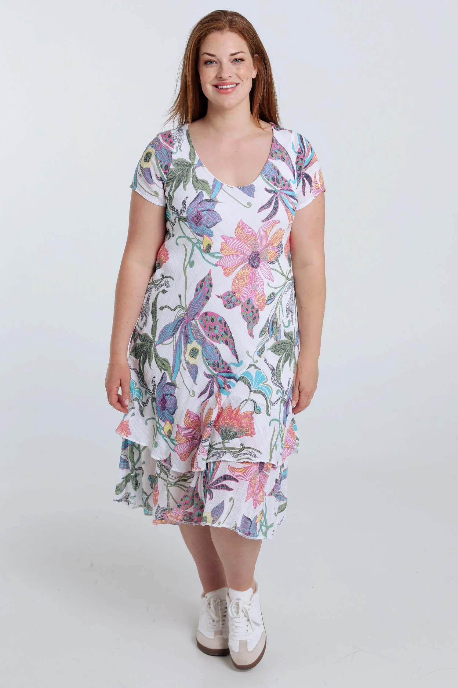 Robe en gaze de coton imprimé floral - Image 7