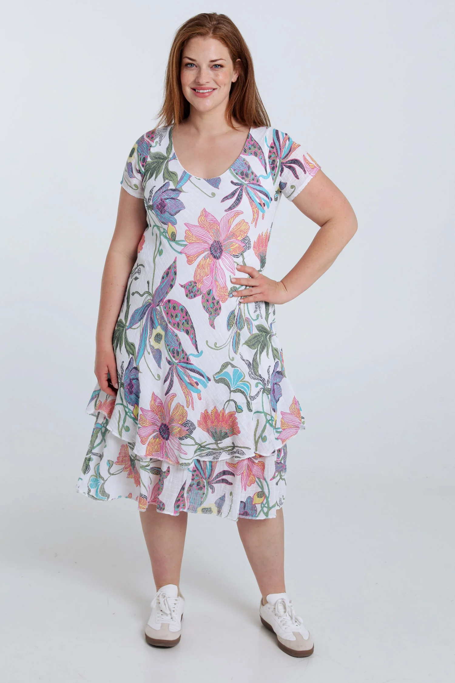 Robe en gaze de coton imprimé floral - Image 8