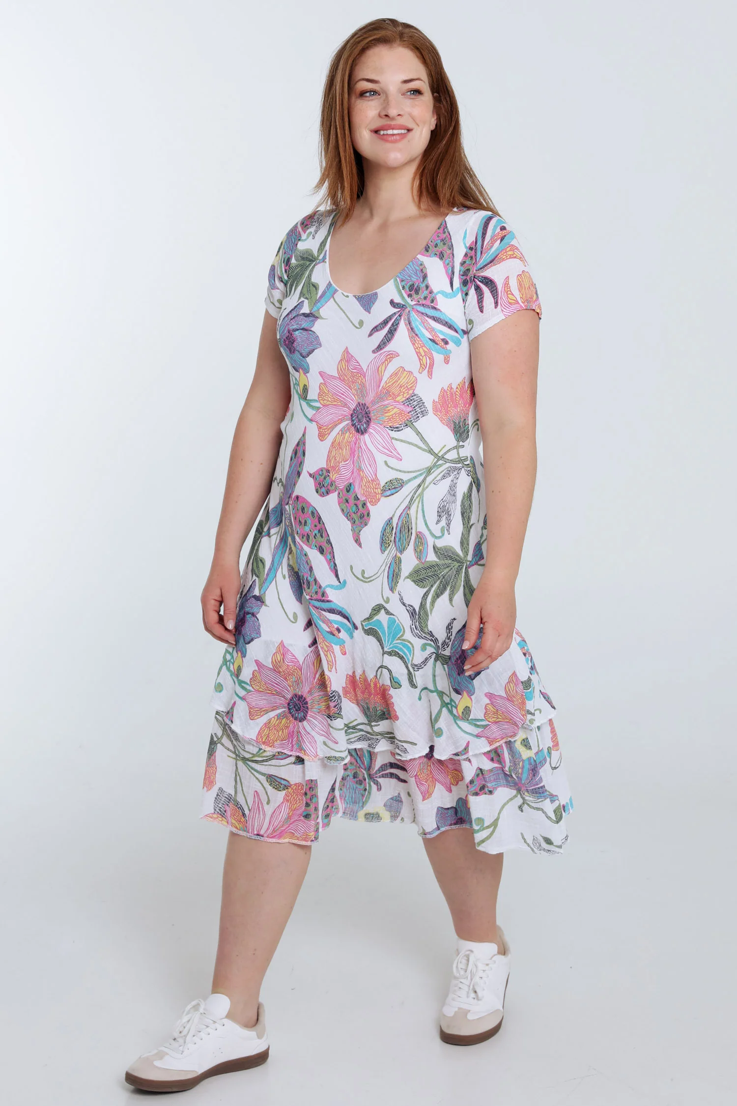 Robe en gaze de coton imprimé floral - Image 9