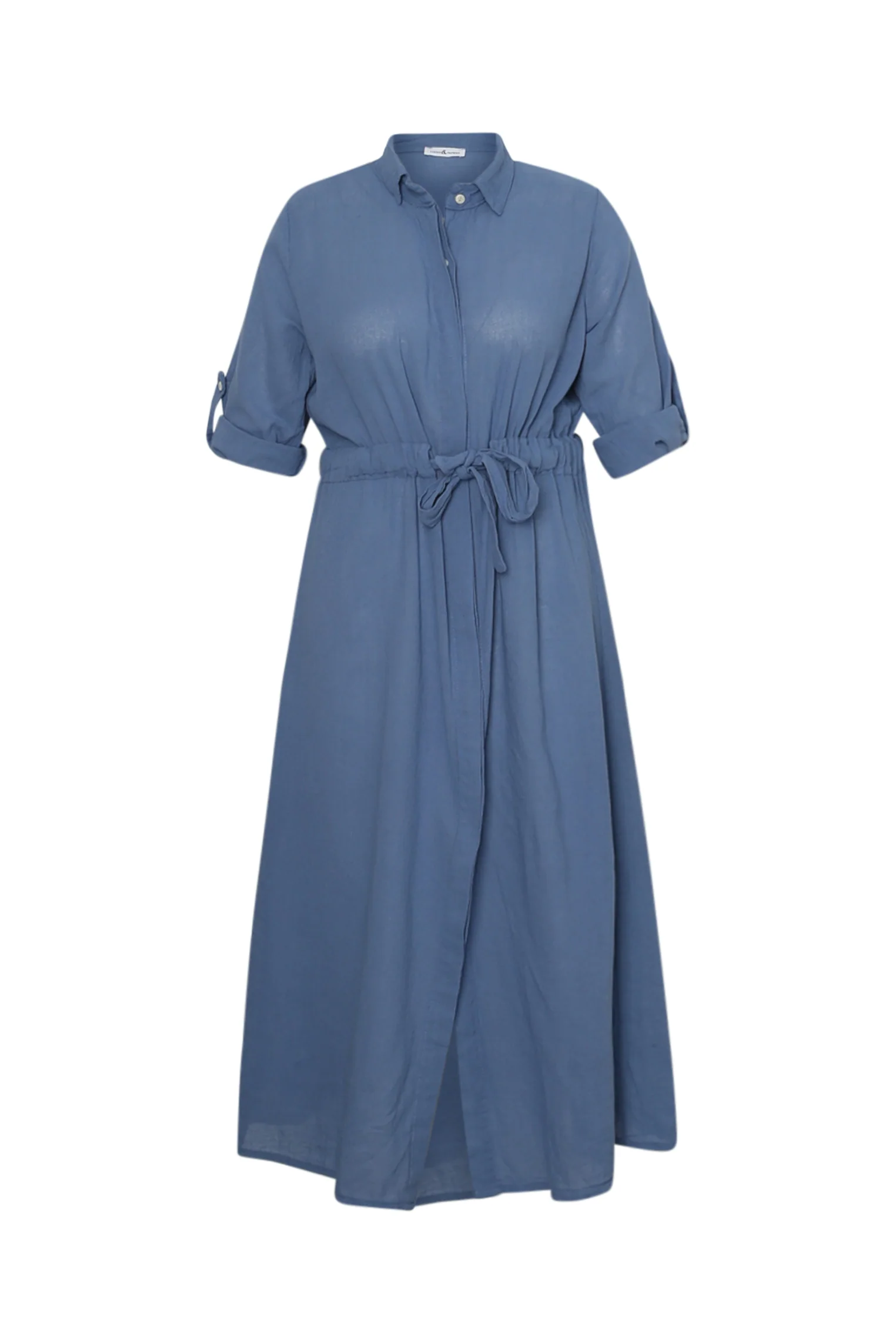 Robe en gaze de coton unie - Image 10