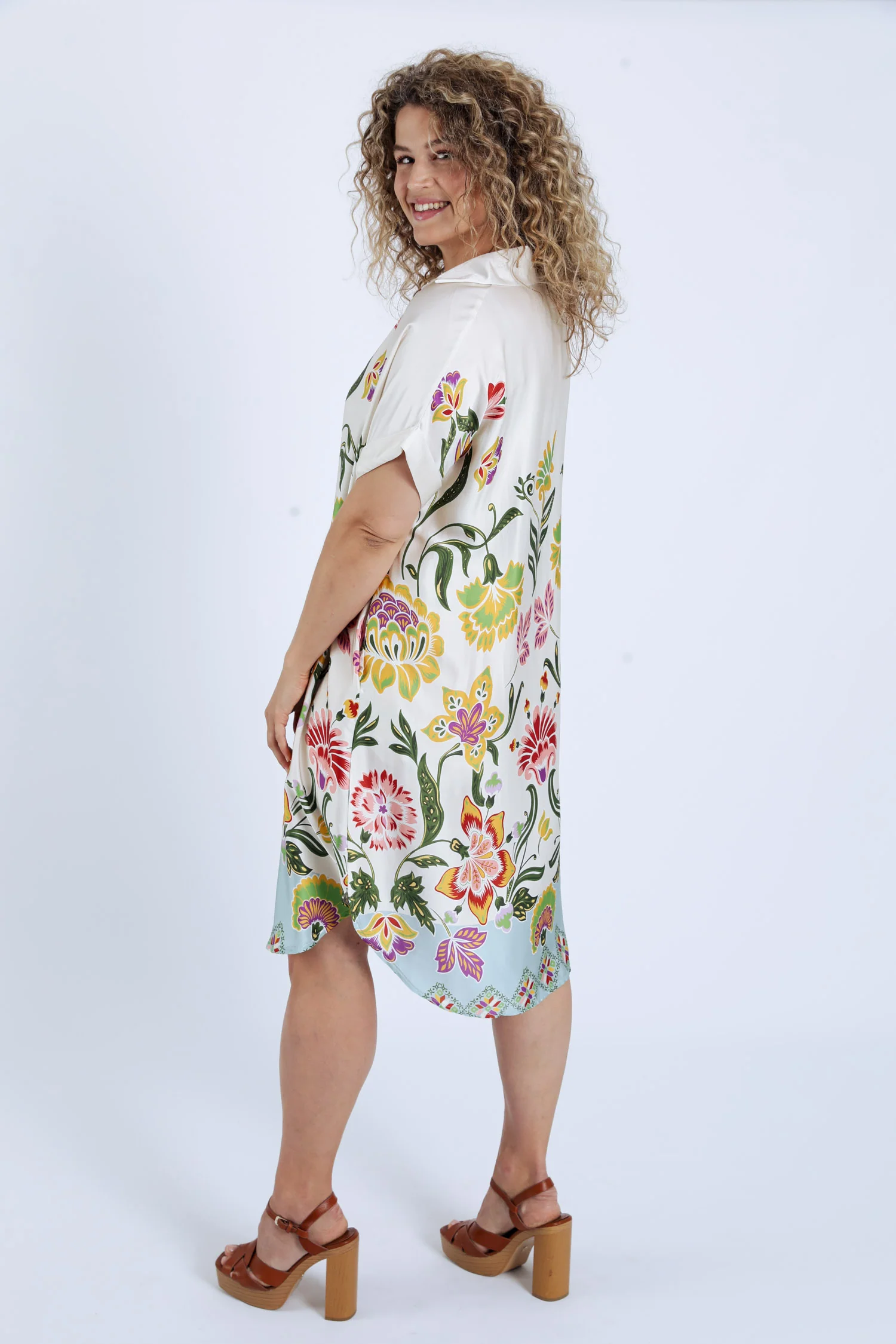 Robe en viscose à imprimé floral - Image 2