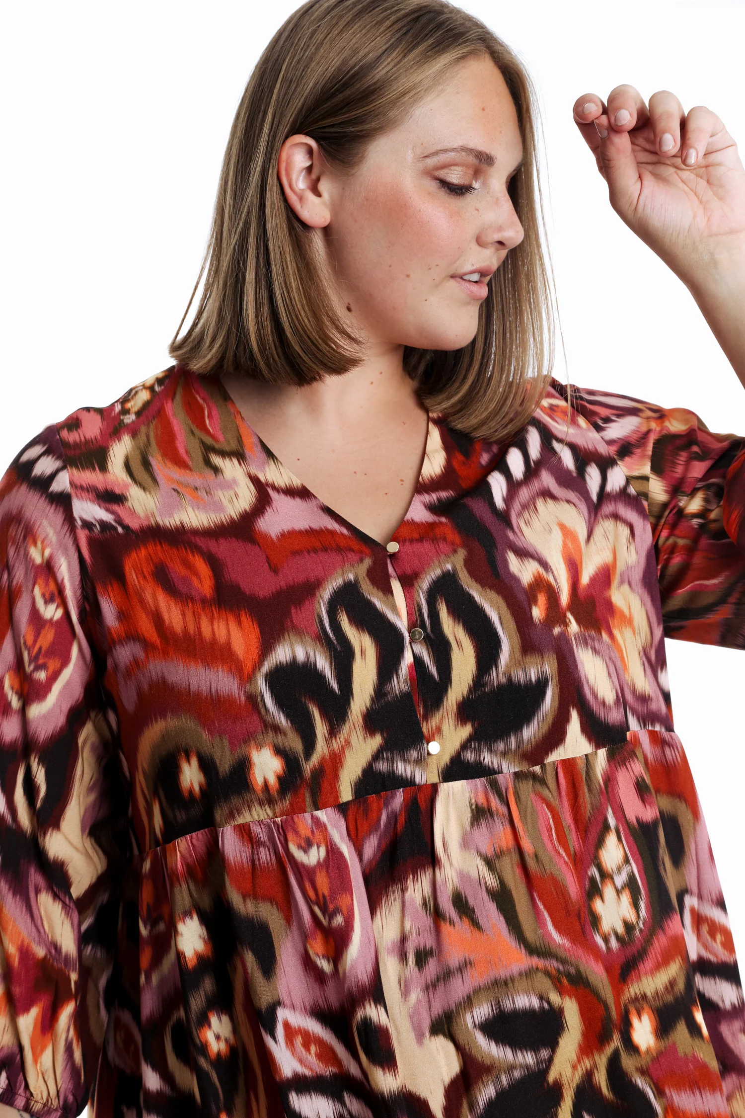 Robe en viscose imprimé cachemire - Image 5