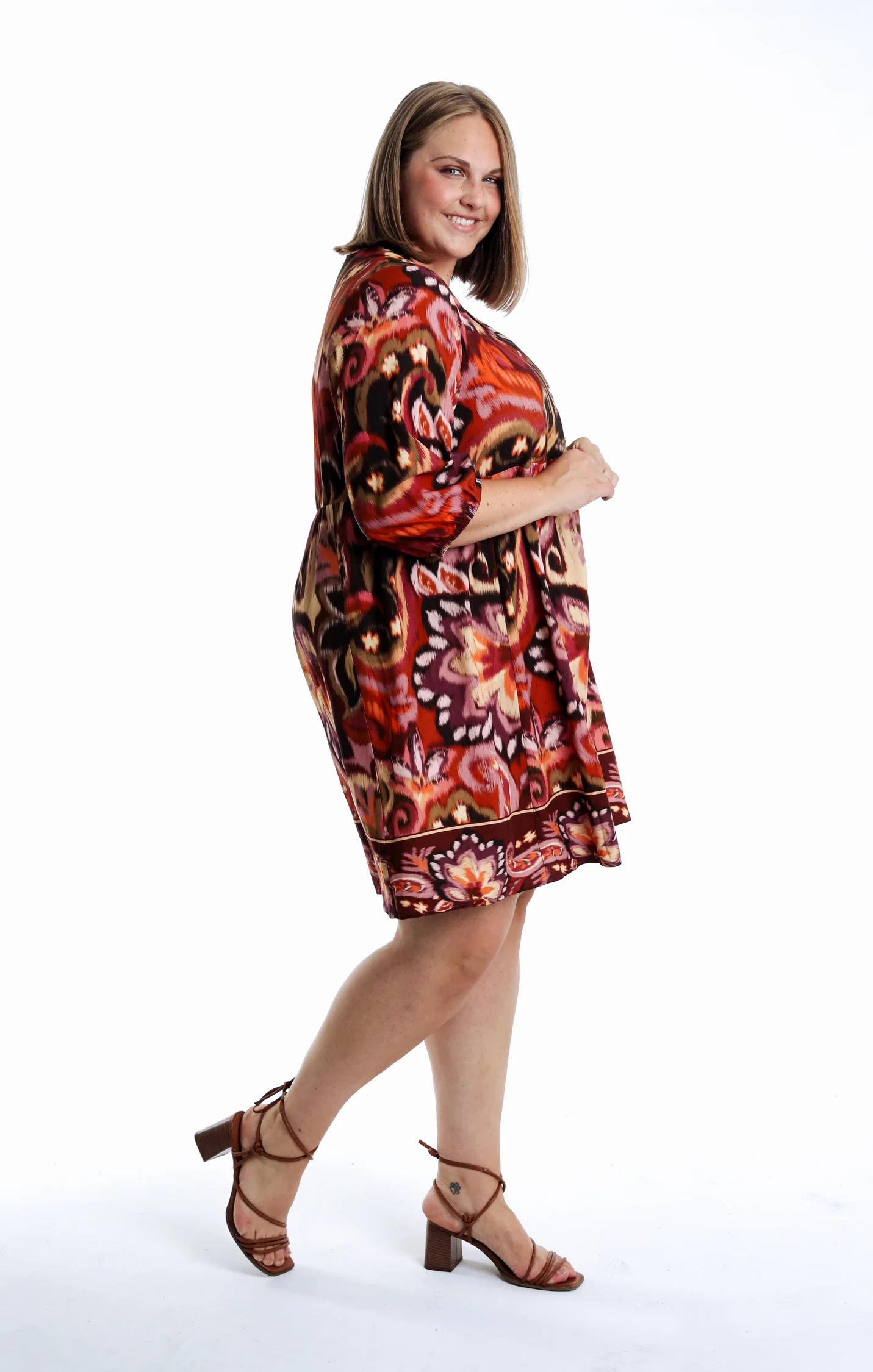 Robe en viscose imprimé cachemire - Image 7