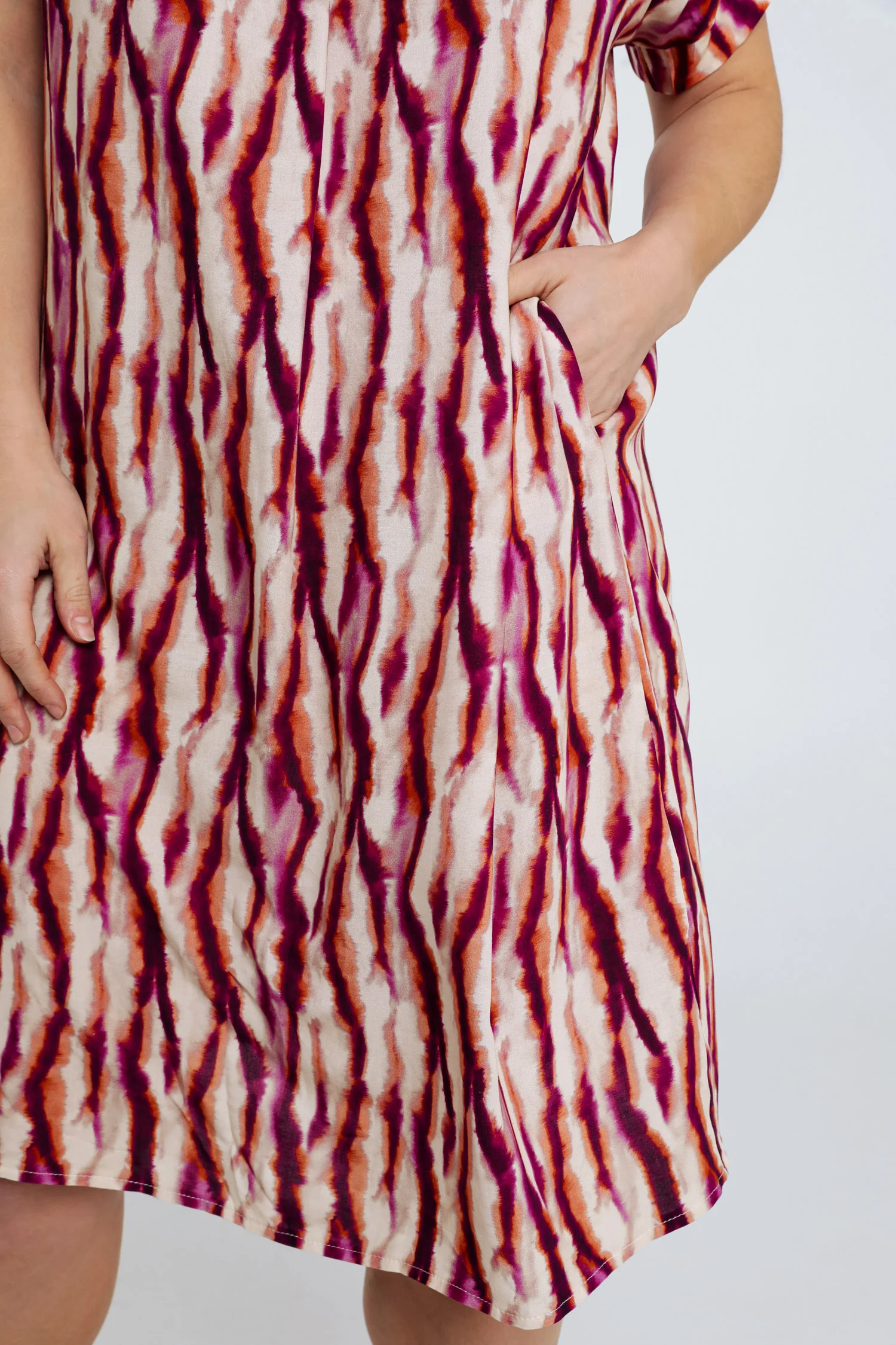 Robe en viscose imprimé ethnique - Image 6
