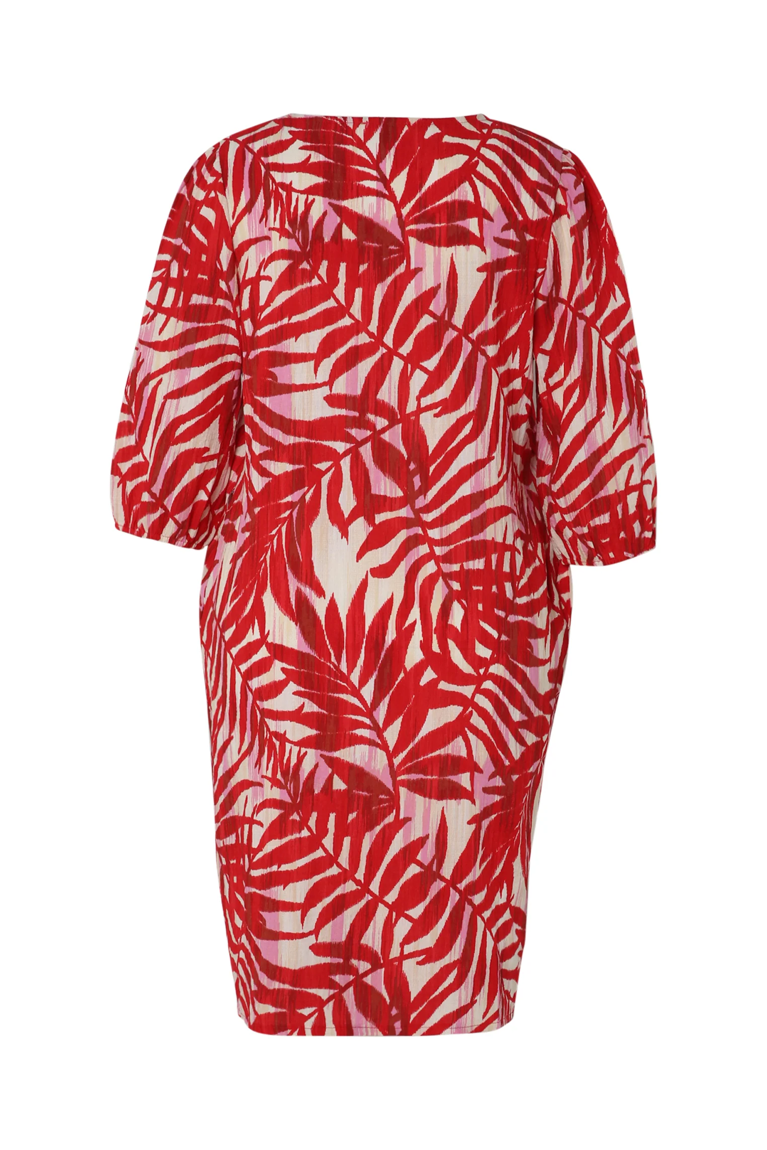 Robe en viscose imprimé feuillage - Image 11