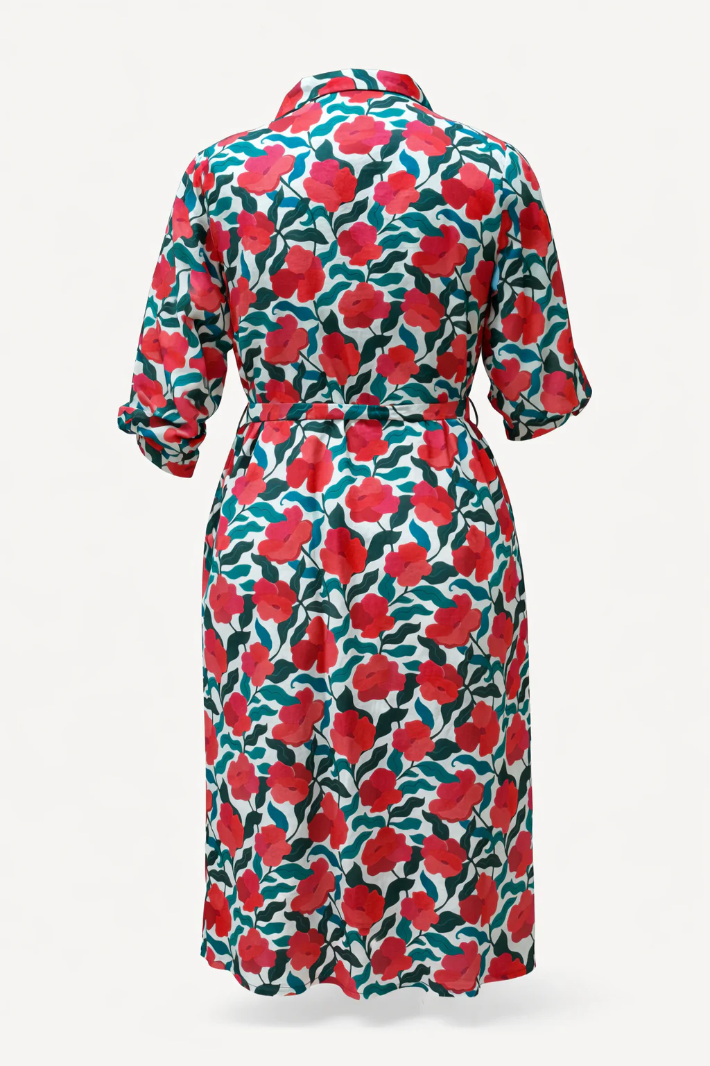 Robe en viscose imprimé fleuri - Image 11