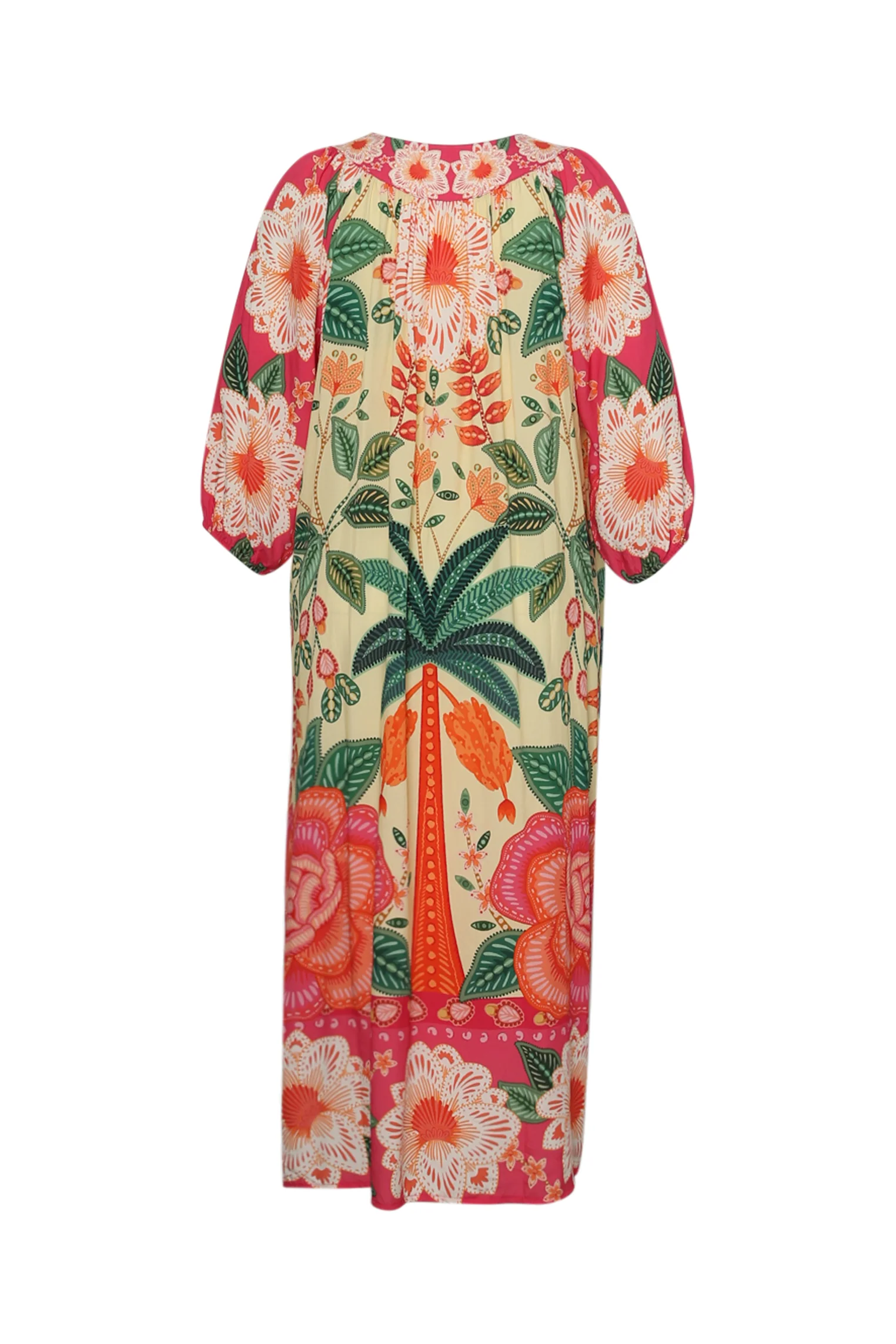 Robe en viscose imprimé tropical - Image 11