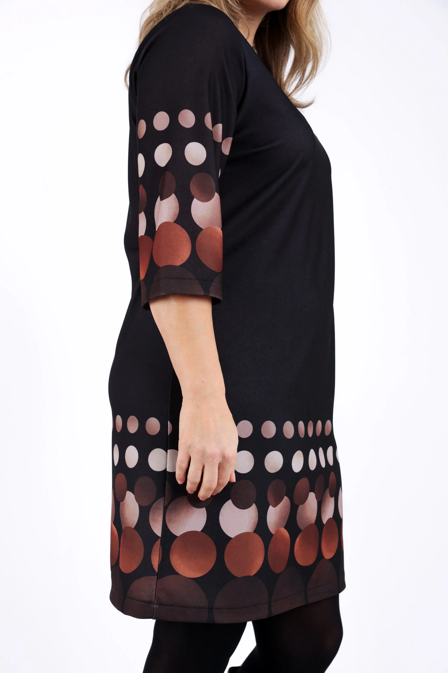 Robe housse imprimé ronds - Image 4
