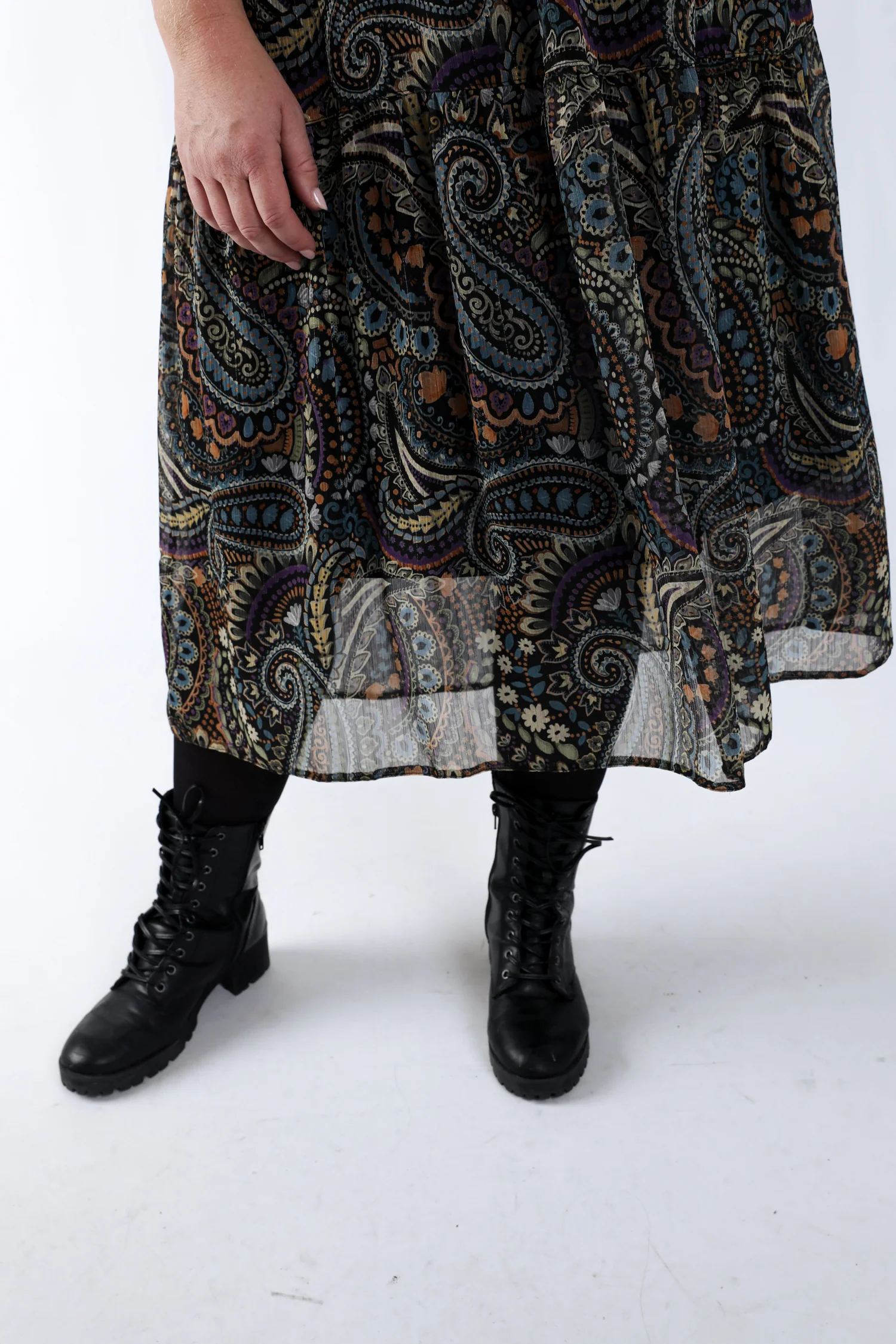 Robe imprimé cachemire - Image 3