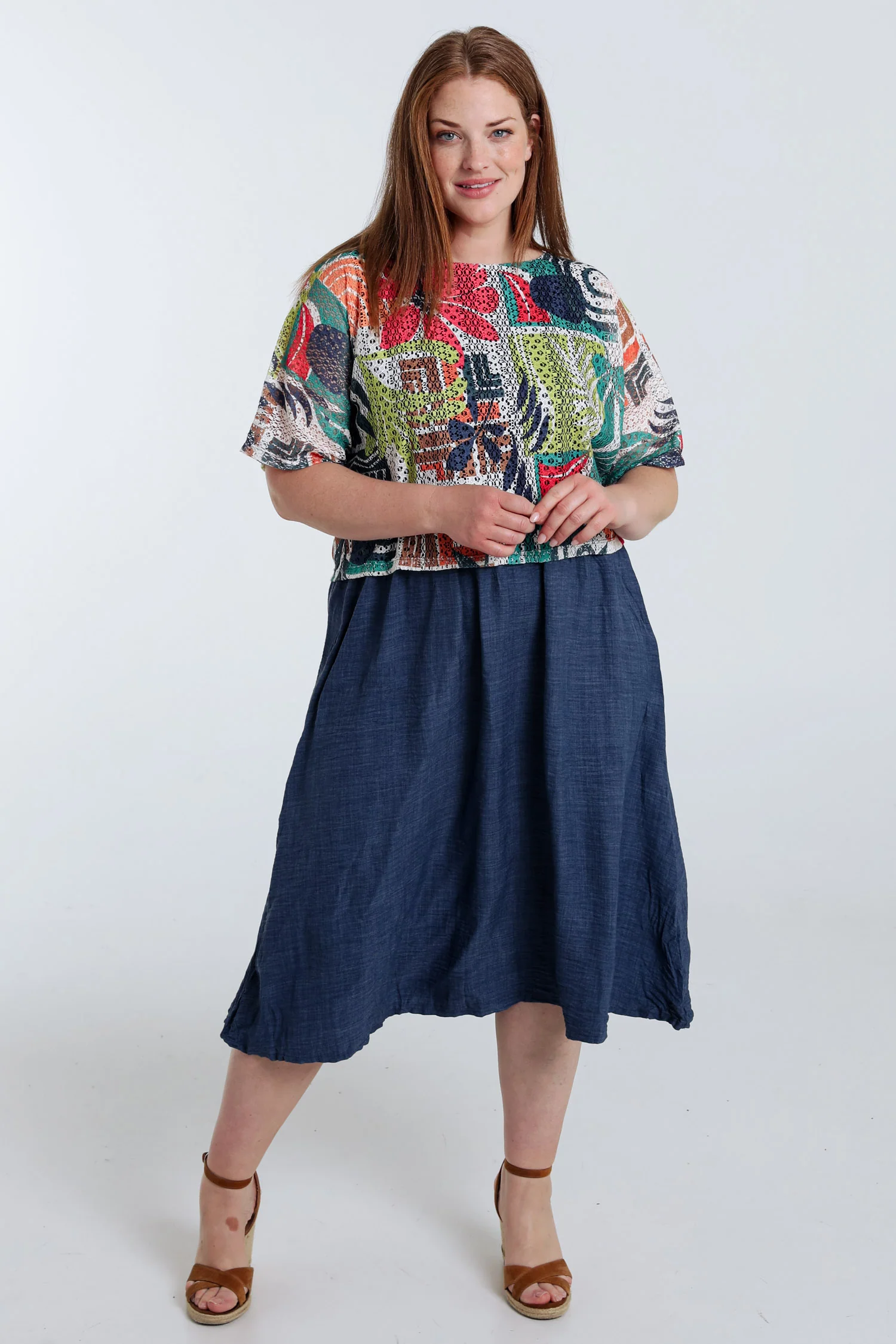 Robe longue 2 en 1 imprimé floral - Image 8