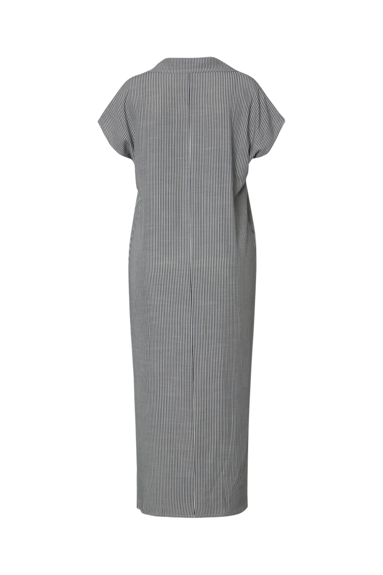 Robe longue en viscose à rayures - Image 11