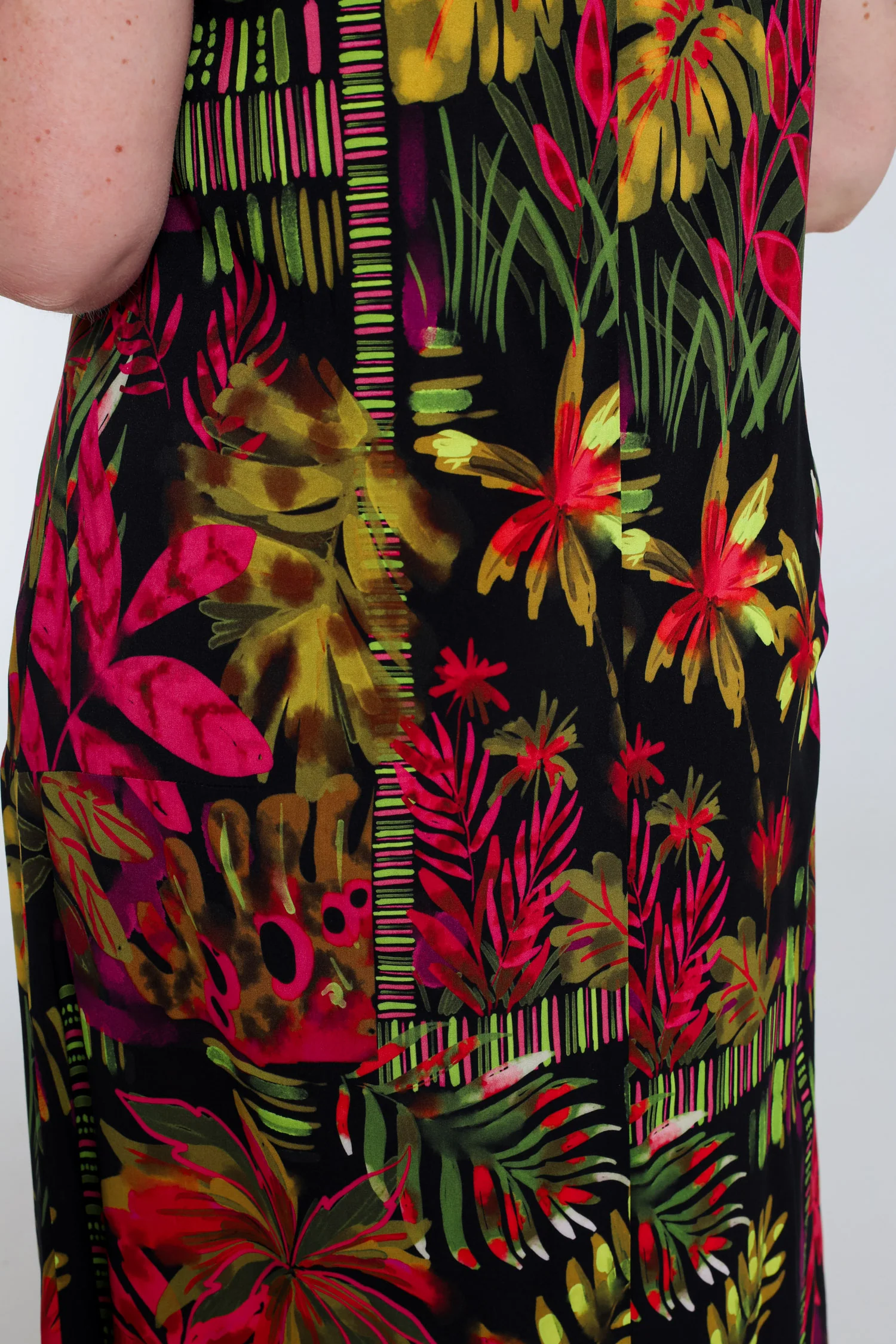 Robe longue en viscose imprimé floral - Image 6