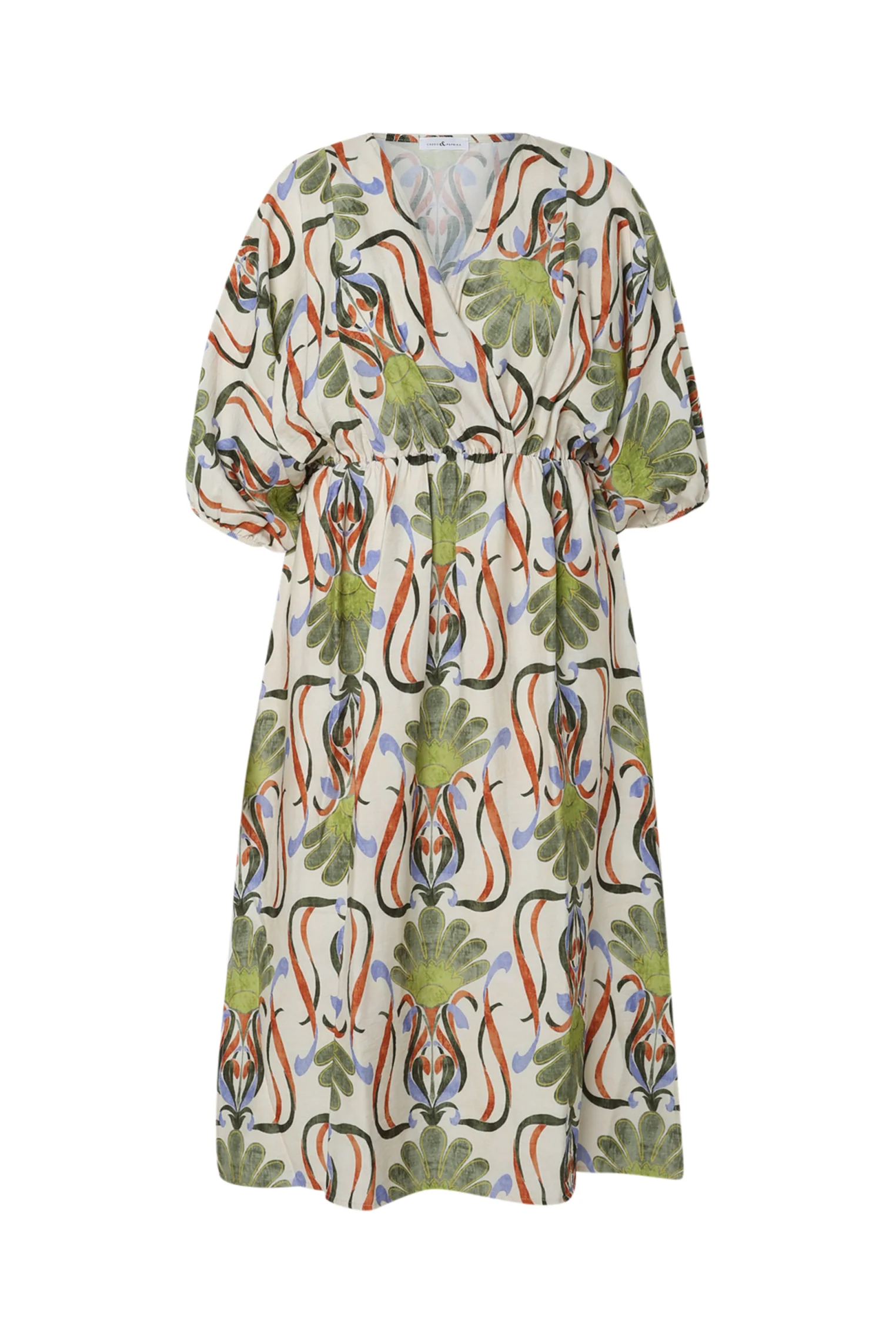 Robe longue en viscose imprimé floral - Image 10