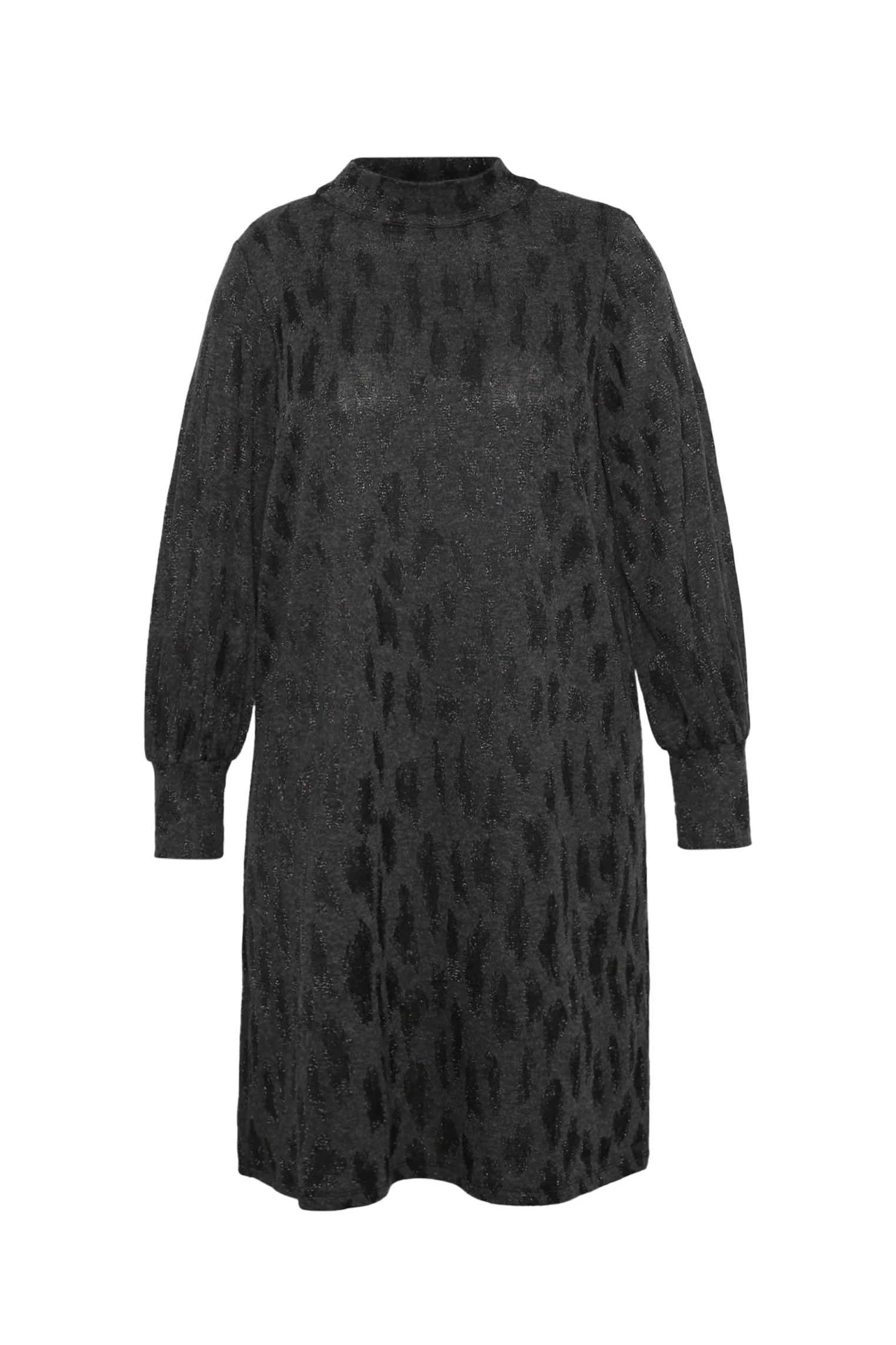 Robe motif jacquard léopard - Image 9