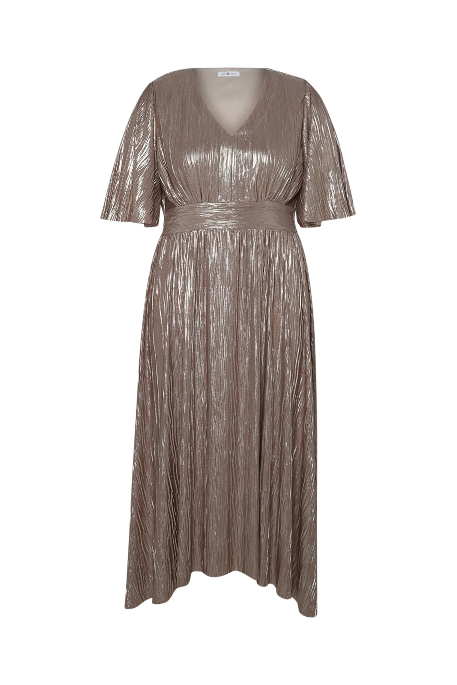 Robe plissée unie - Image 10
