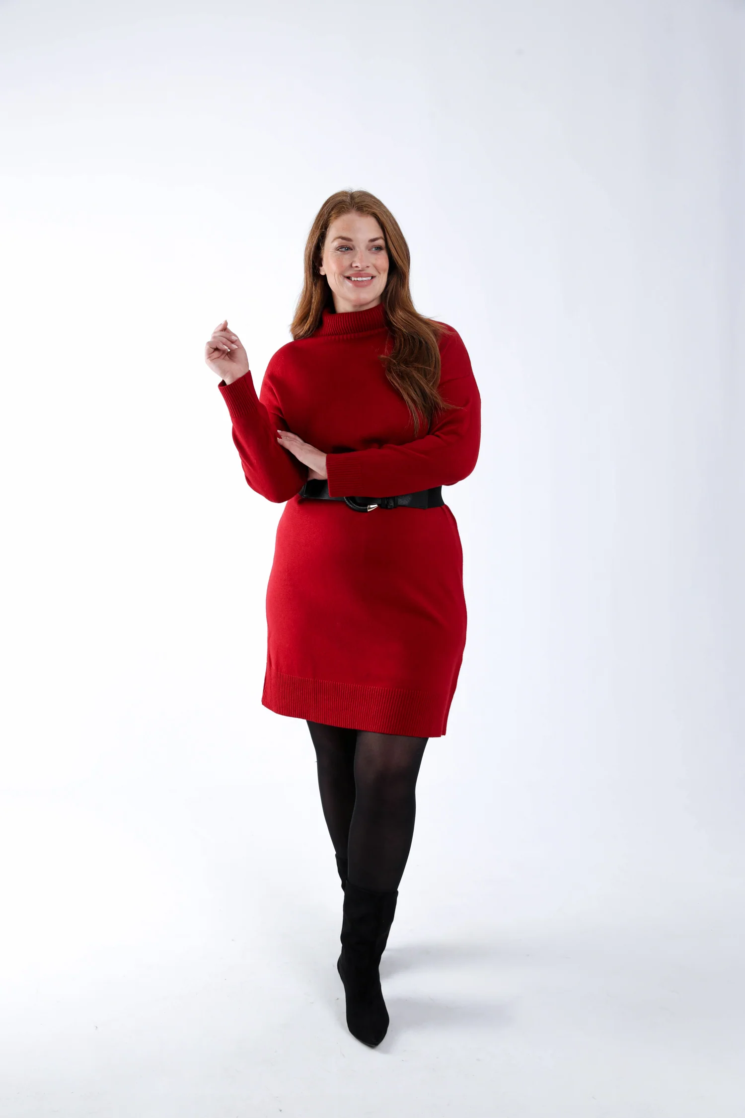 Robe pull unie - Image 8