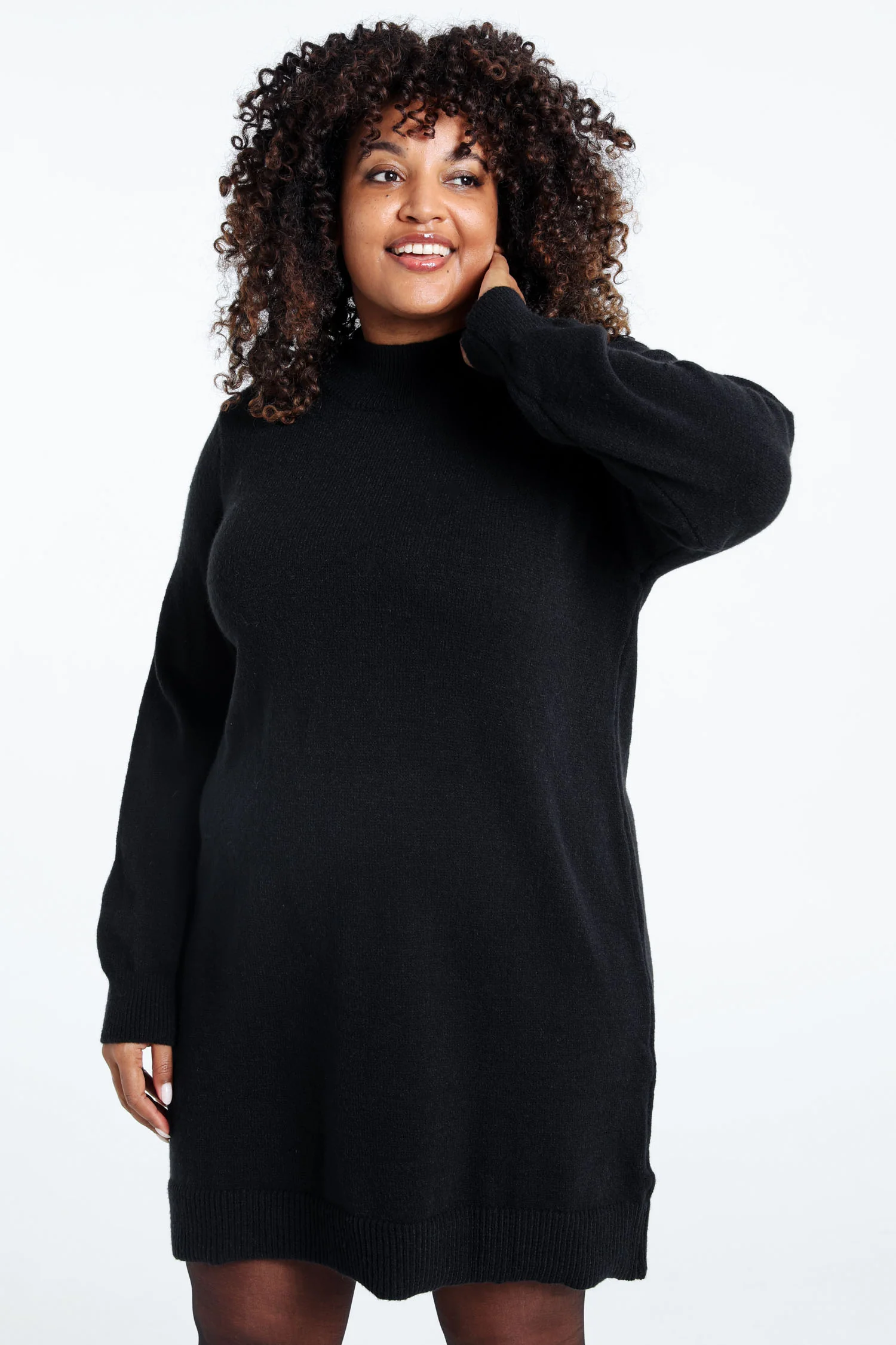 Robe pull unie