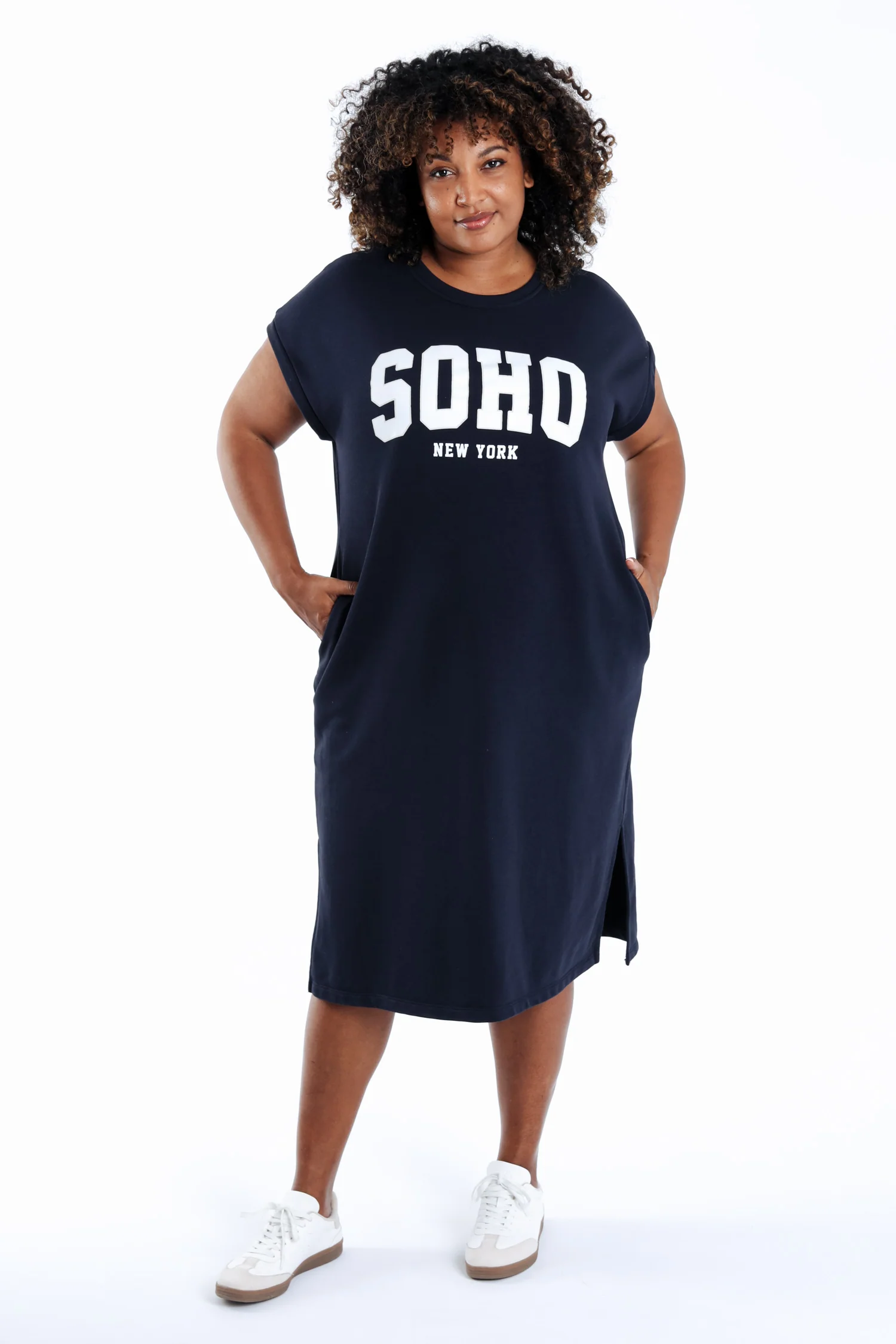 Robe t-shirt imprimé Soho - Image 7