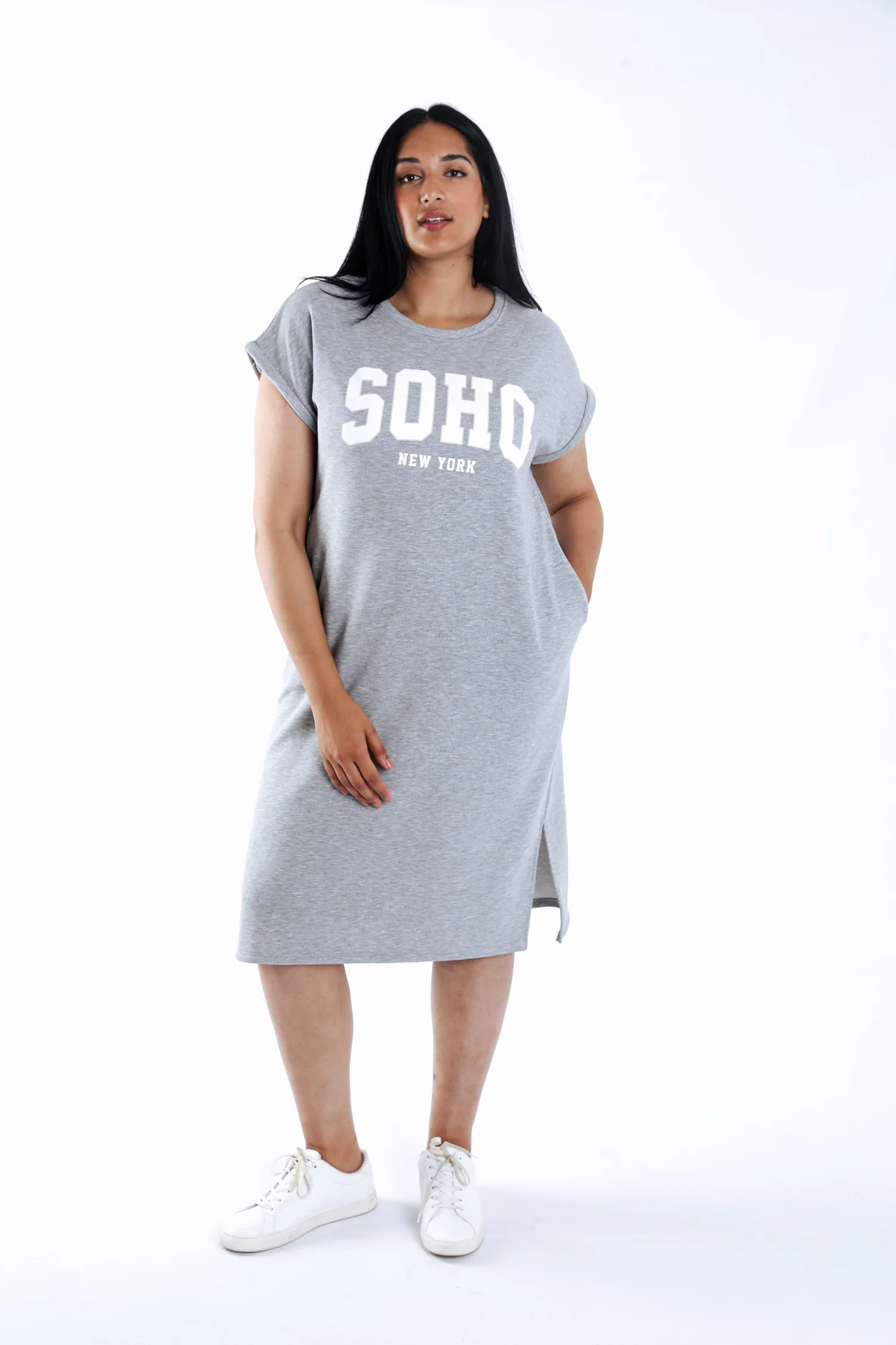 Robe t-shirt imprimé Soho - Image 7