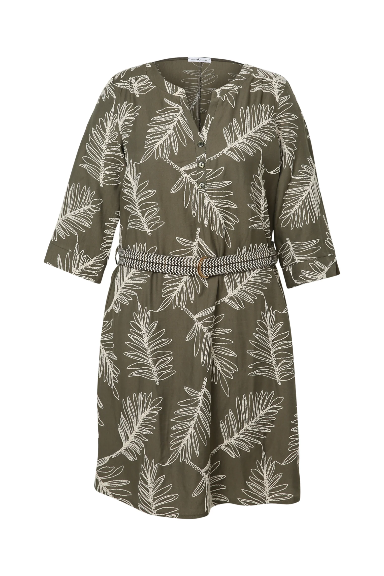 Robe tunique en coton brodée - Image 10