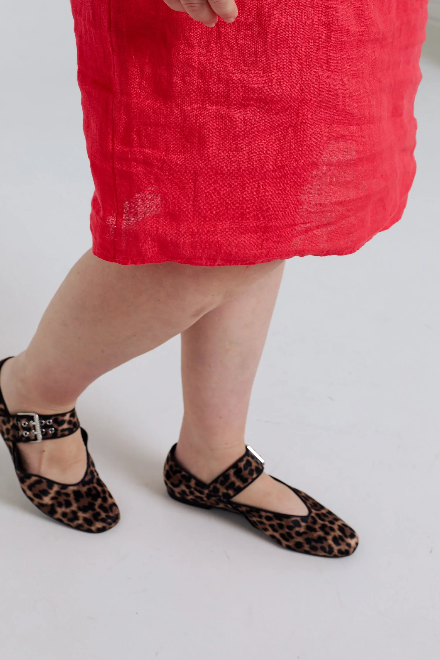 Robe tunique en lin unie - Image 16