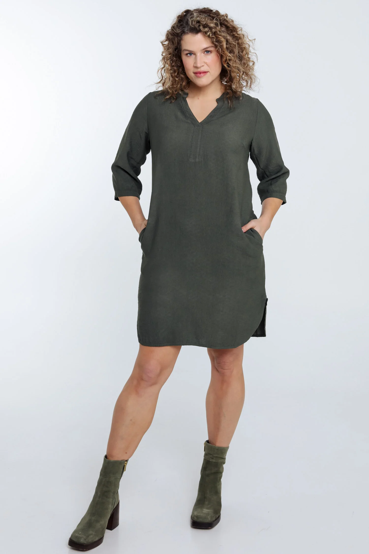 Robe tunique unie - Image 31