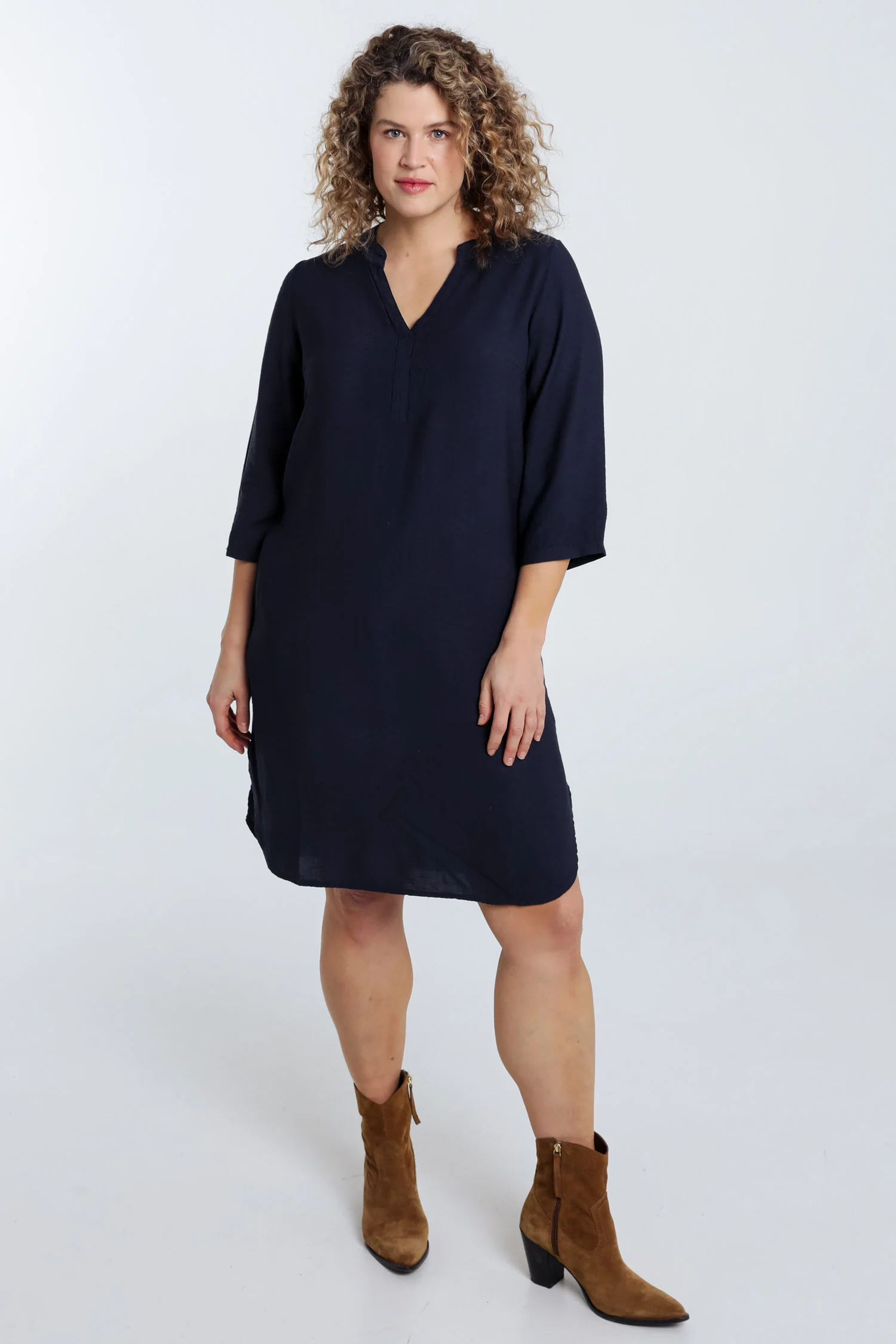 Robe tunique unie - Image 9