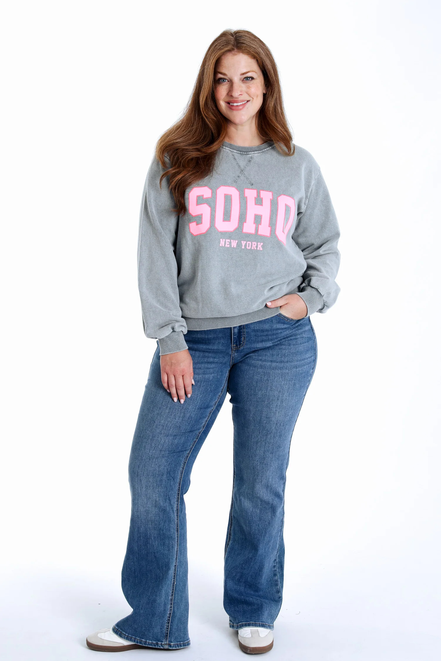 Sweat en coton imprimé Soho - Image 8