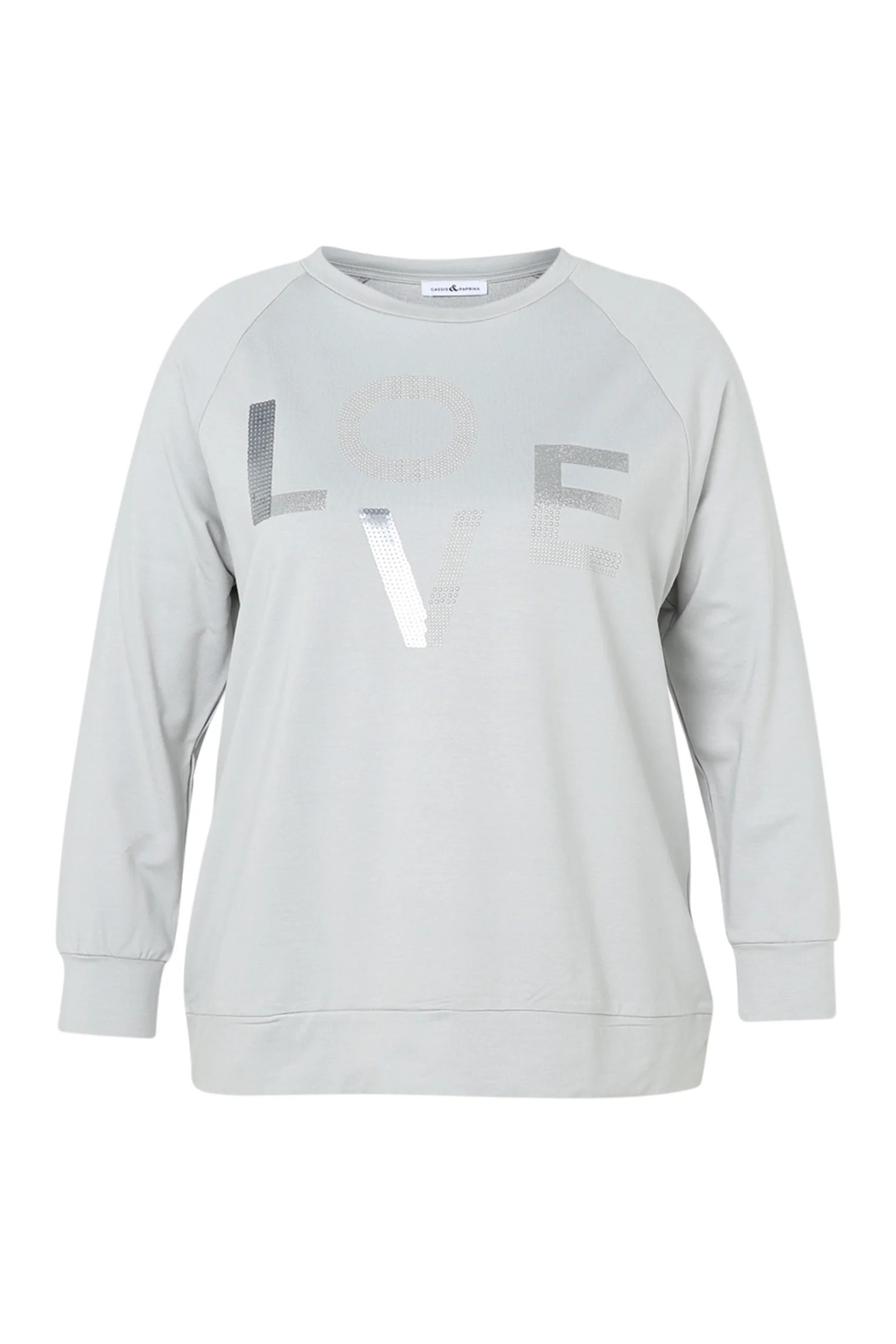 Sweat en molleton "Love" avec strass - Image 10