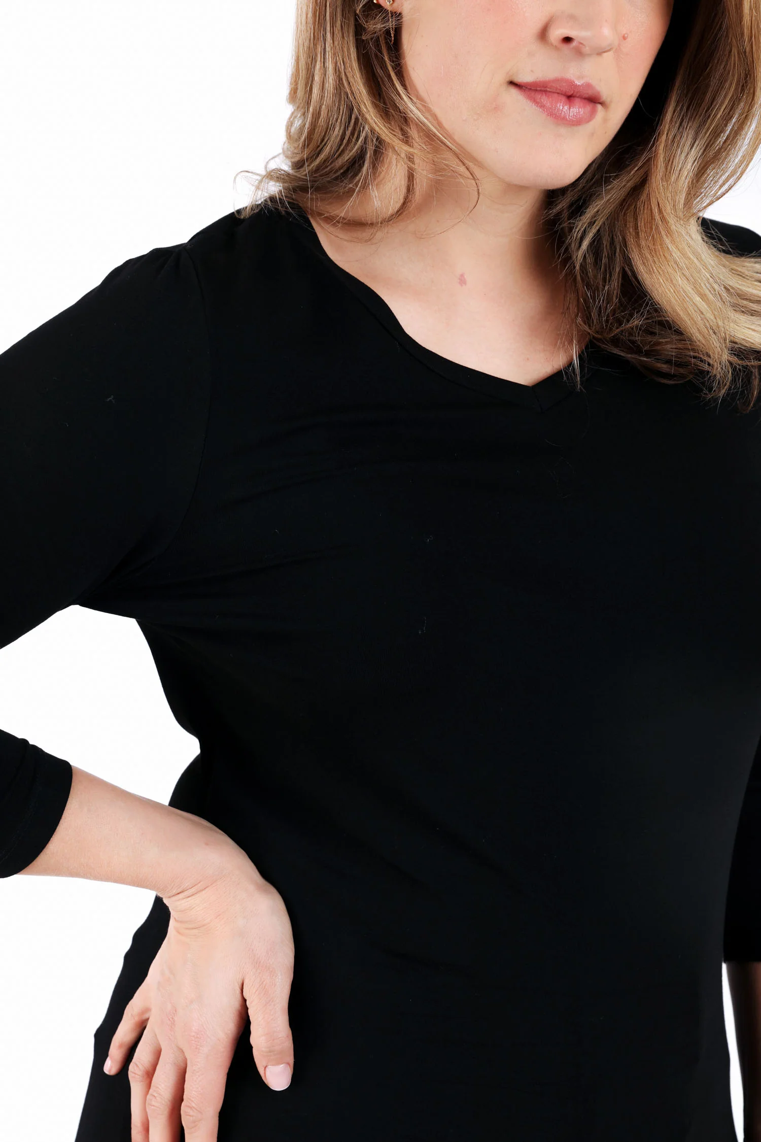 T-shirt basique en viscose - Image 4