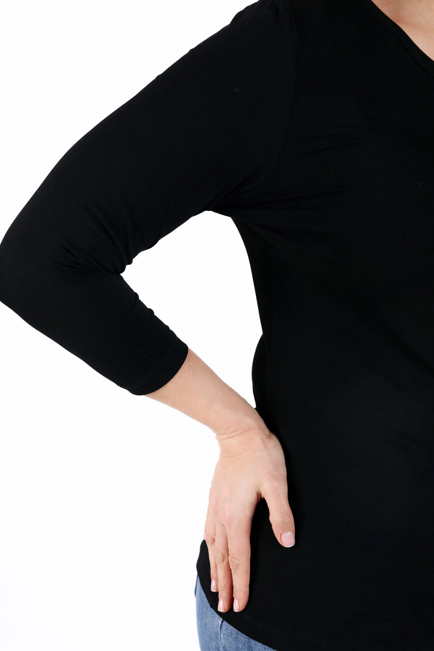 T-shirt basique en viscose - Image 6