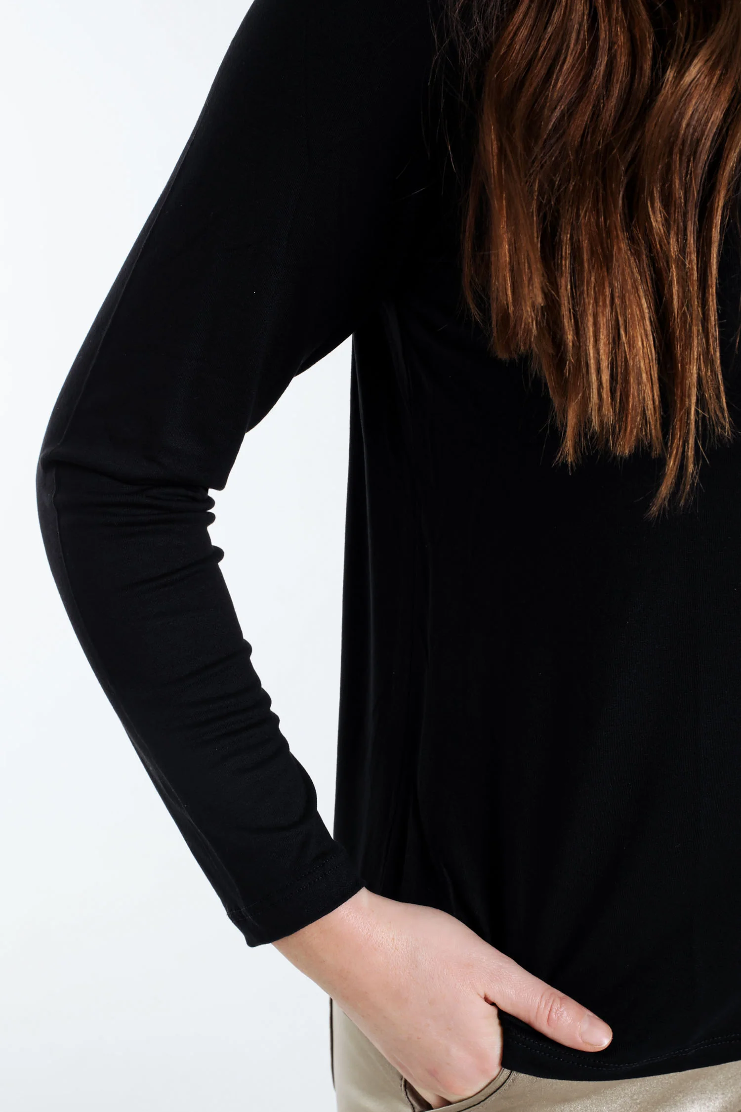 T-shirt basique uni en viscose - Image 15
