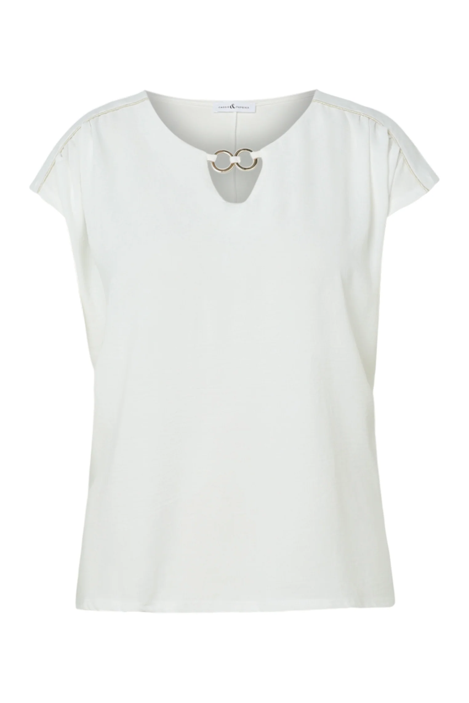 T-shirt bi-matière uni - Image 10