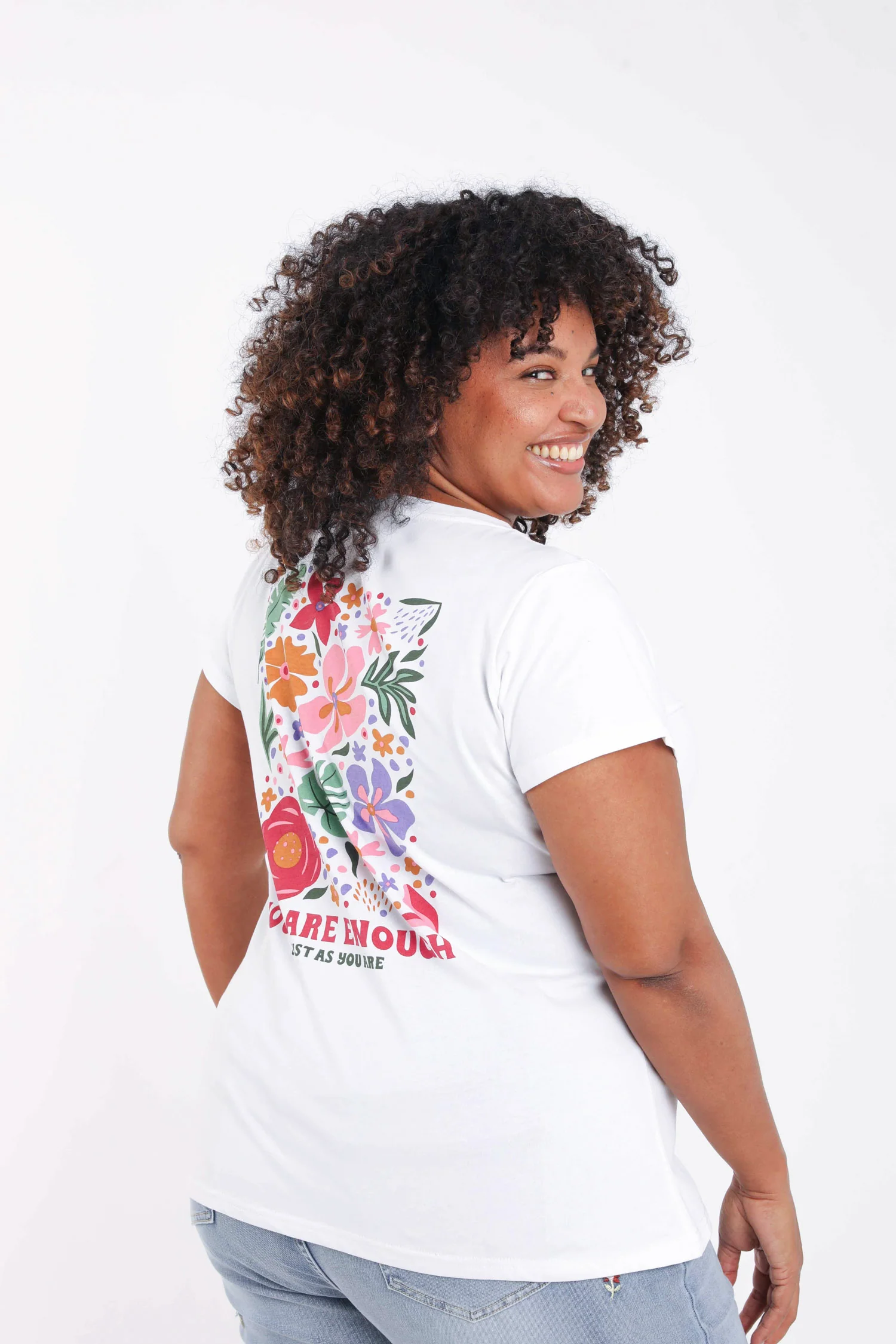 T-shirt en coton imprimé fleurs - Image 6