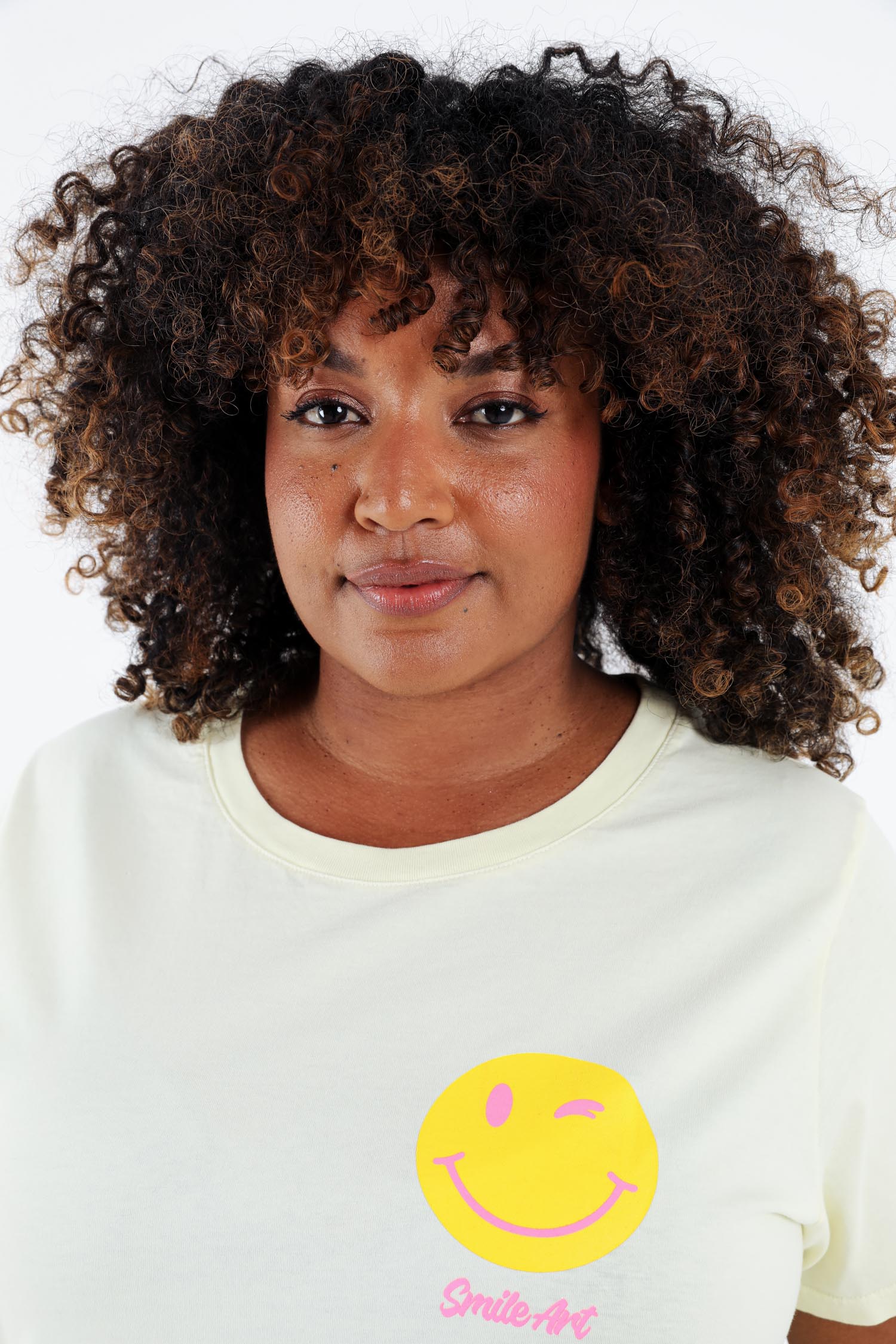 T-shirt en coton imprimé smile - Image 3