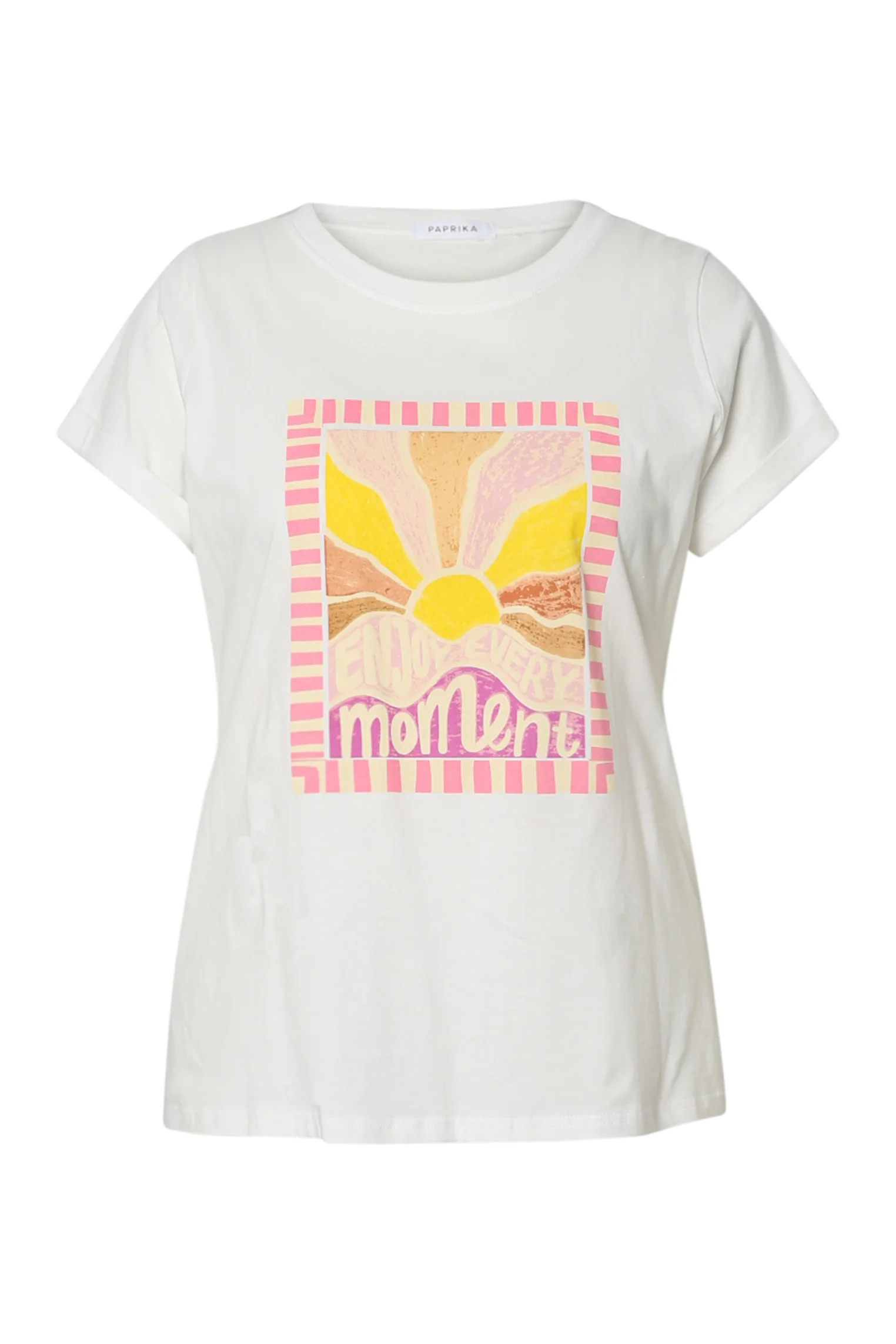 T-shirt en coton imprimé soleil - Image 10