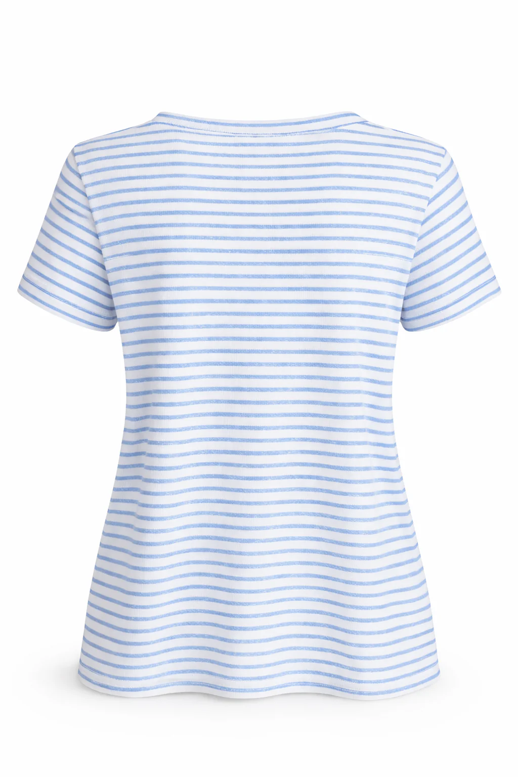 T-shirt en coton rayé avec lurex - Image 2