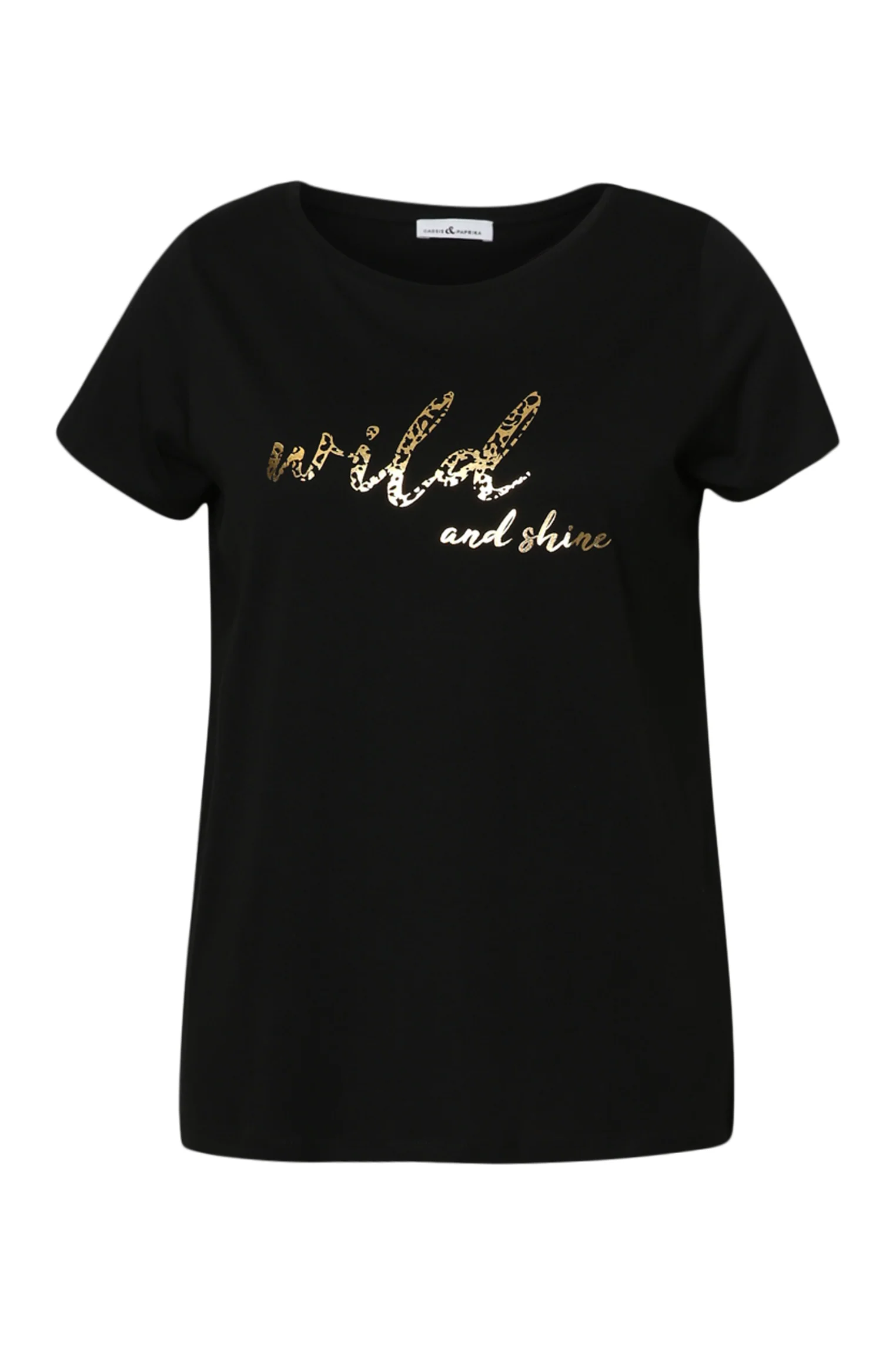 T-shirt en coton uni avec imprimé Wild and shine - Image 10